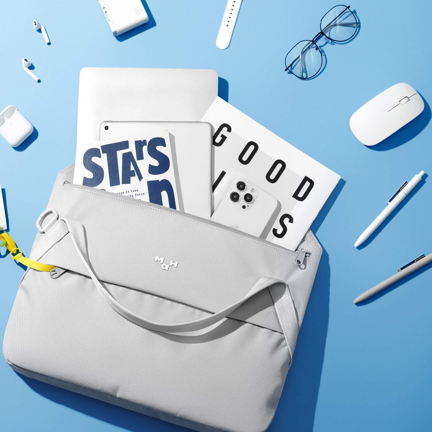 MAH Airy Cross 6L Sling Bag - Black