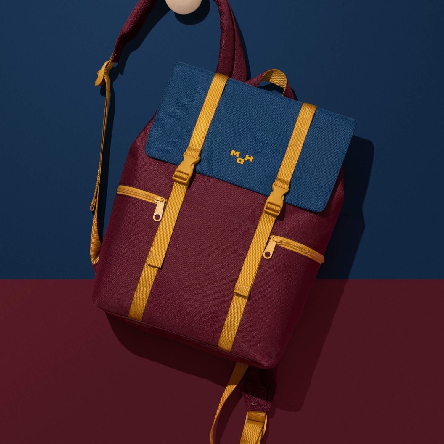 MAH Siro 11L Backpack - Wine/Blue