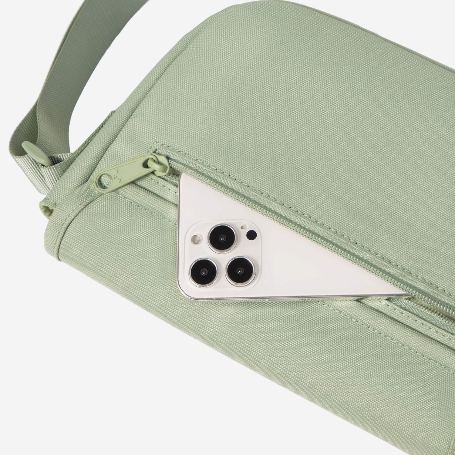 MAH Young Cross Shuttle Sling Bag - Cactus Green