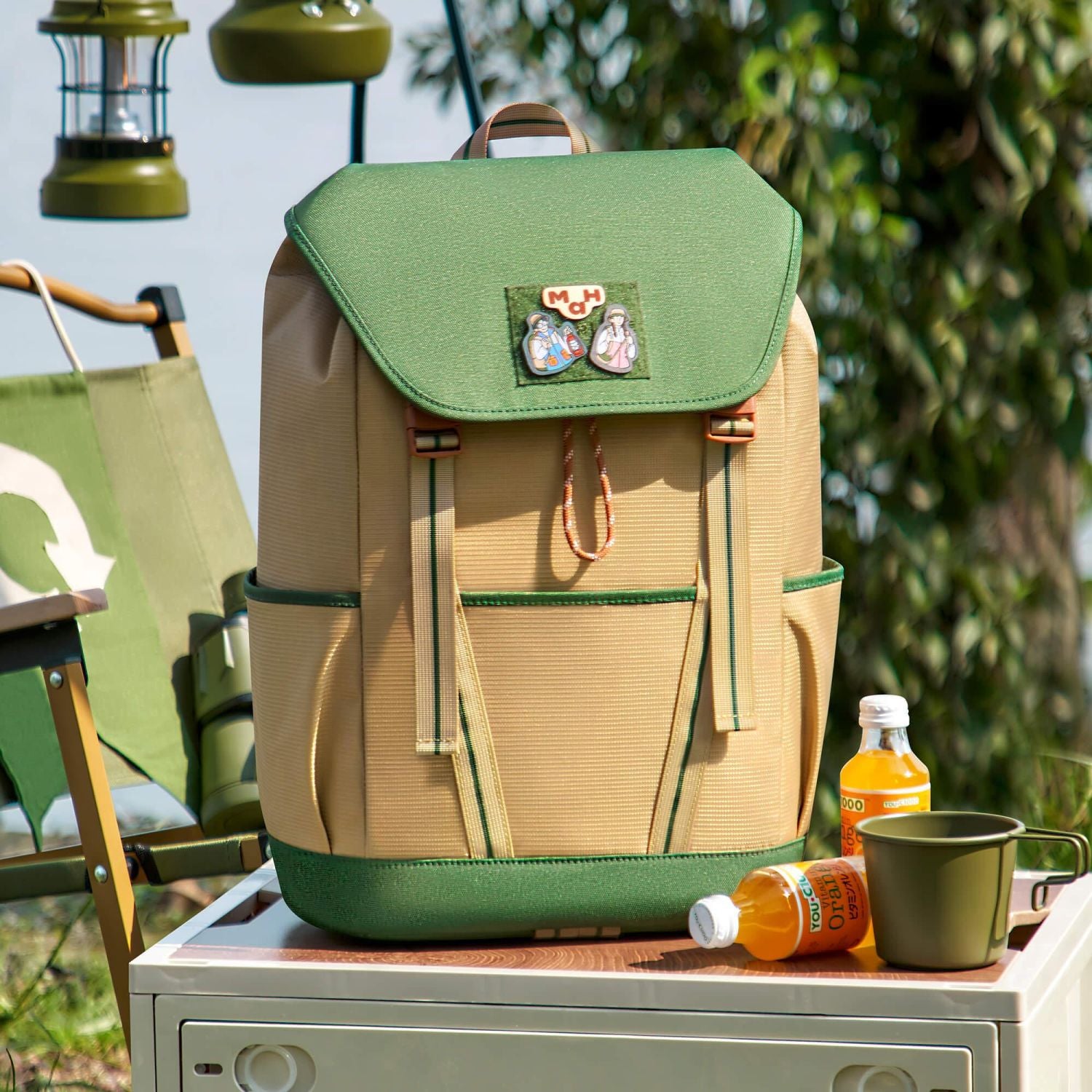 MAH Young Tour Camplife 18L Backpack - Green