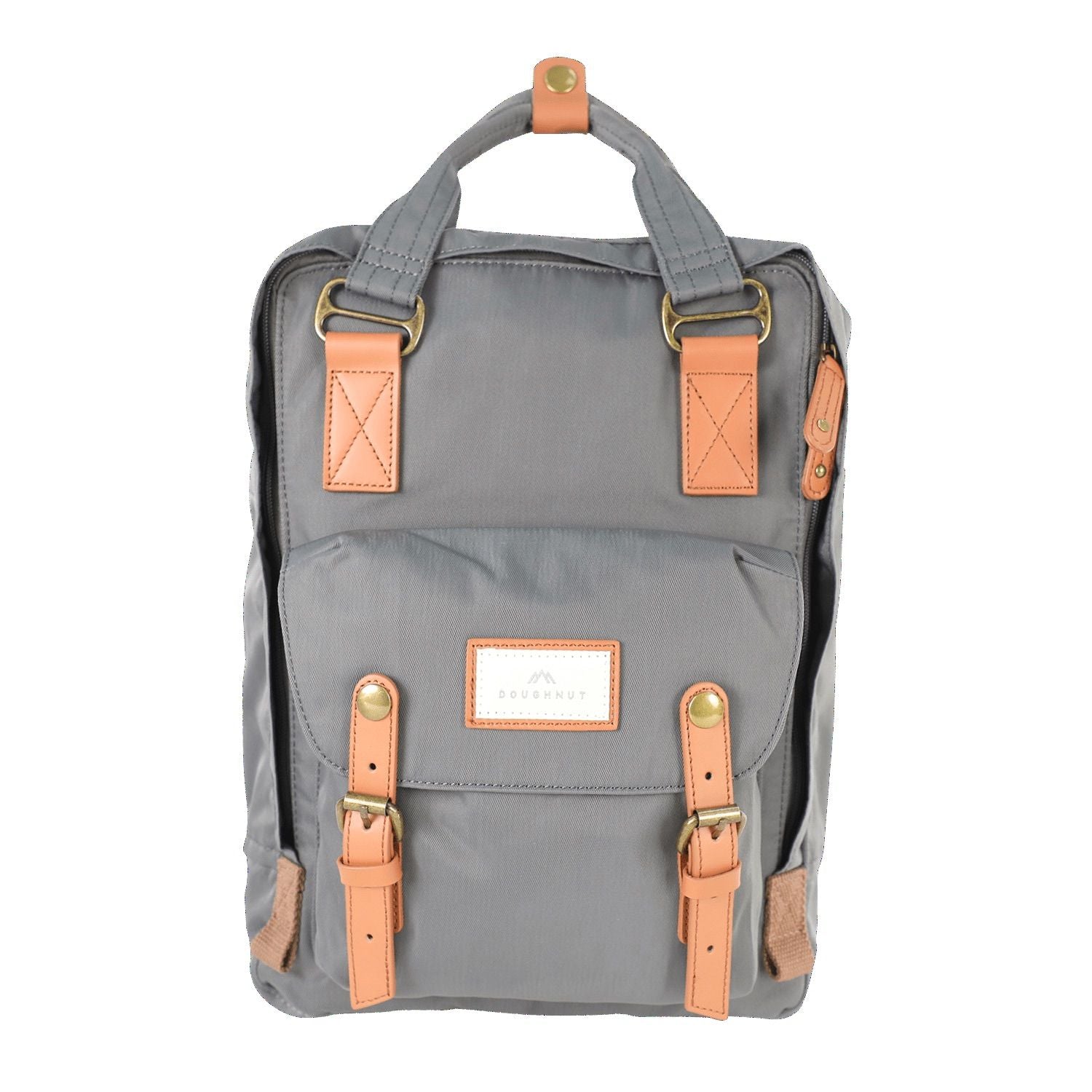 Doughnut Macaroon Classic Backpack - Charcoal X Caramel
