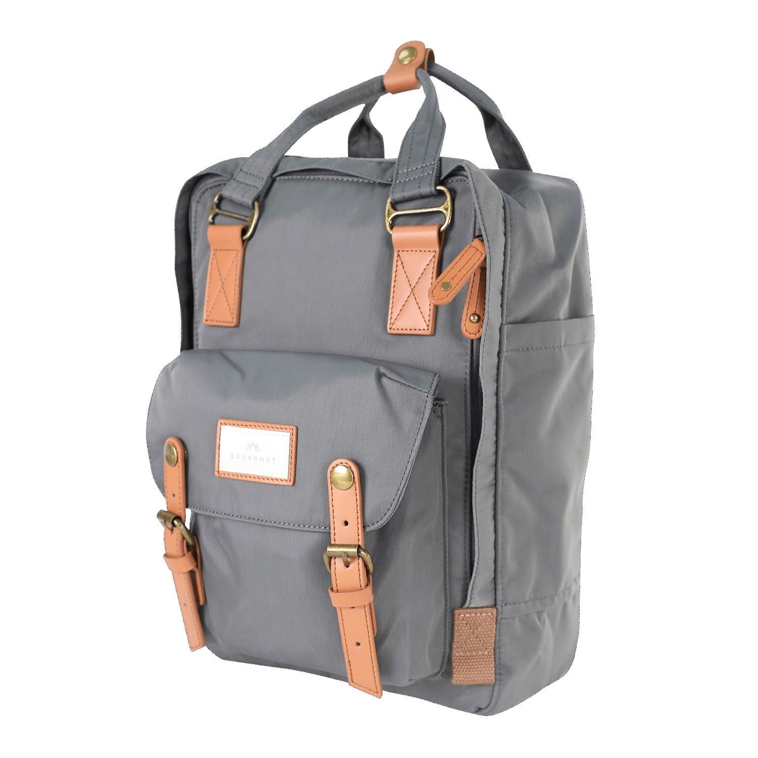 Doughnut Macaroon Classic Backpack - Charcoal X Caramel