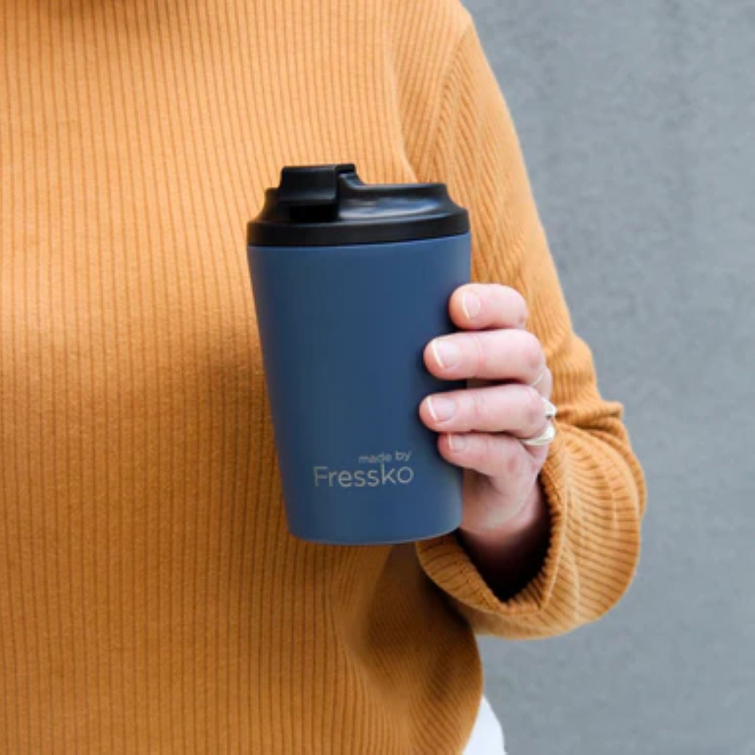 Made By Fressko Camino 12oz Insulated Ceramic Cup - Denim