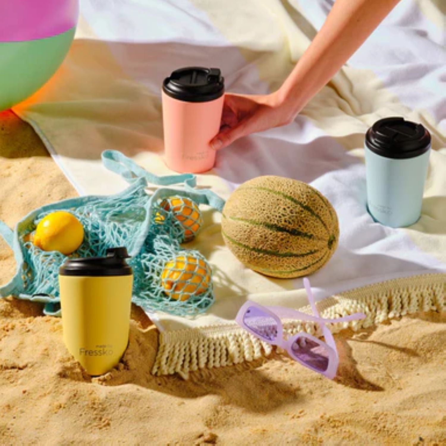 Made By Fressko Camino 12oz Insulated Stainless Steel Cup - Peachy