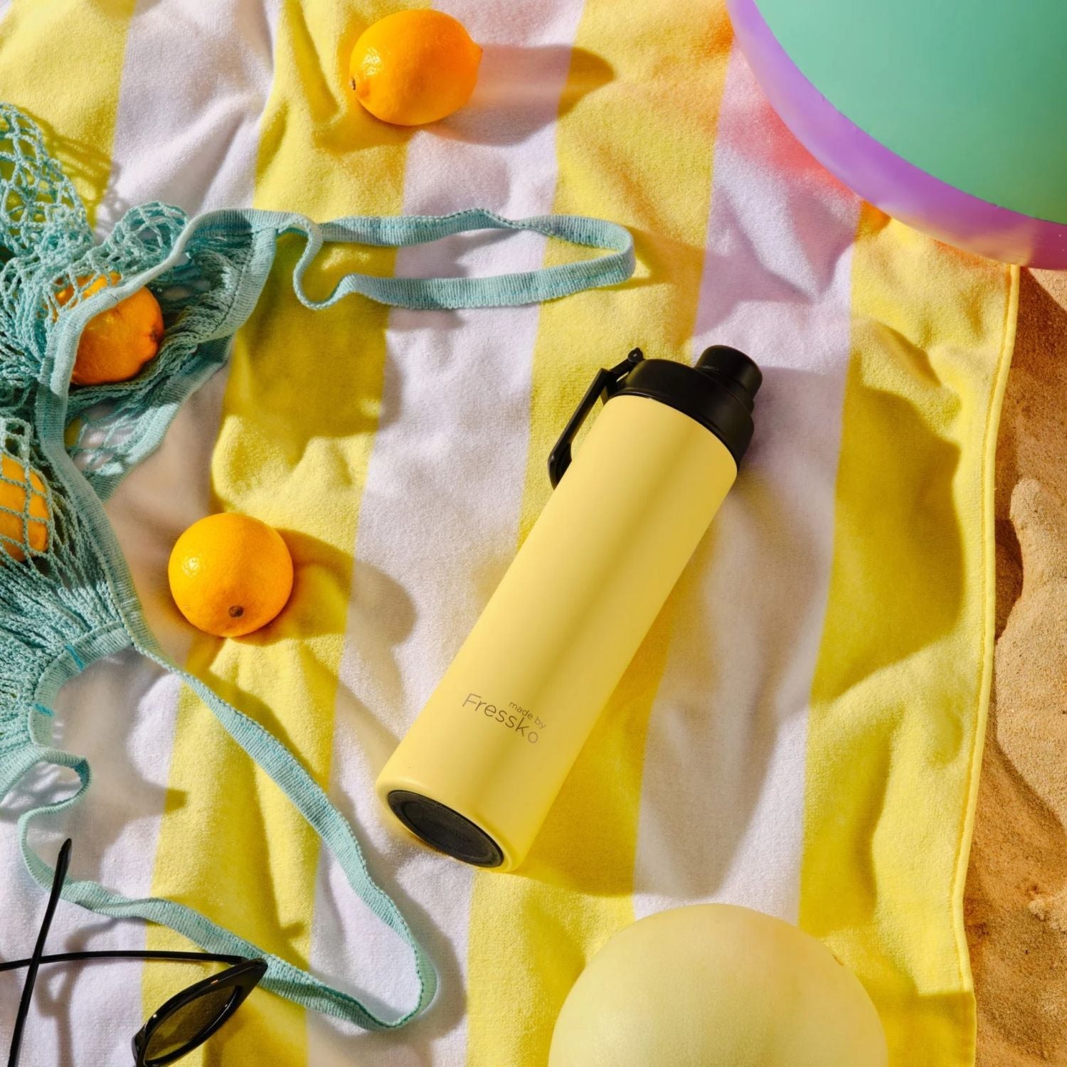 Made By Fressko Move 22oz Insulated Stainless Steel Drink Bottle - Limoncello