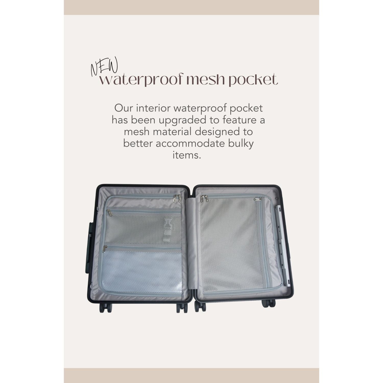 MiaMily Multicarry Carry On 18 Inch Luggage with Built-in Seat for Children (Charcoal Grey)