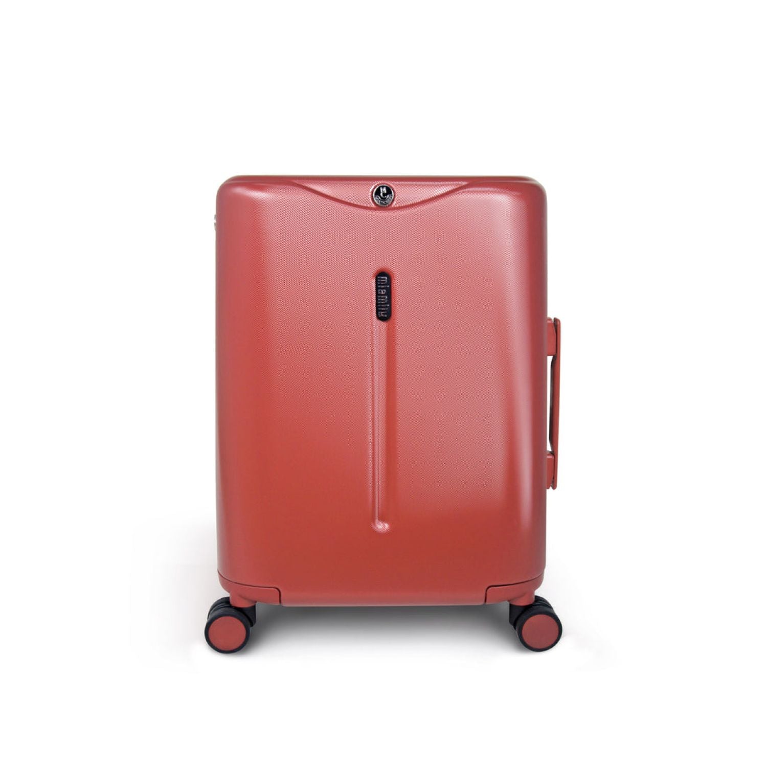 MiaMily Multicarry Carry On 18 Inch Luggage with Built-in Seat for Children (Maroon Red)