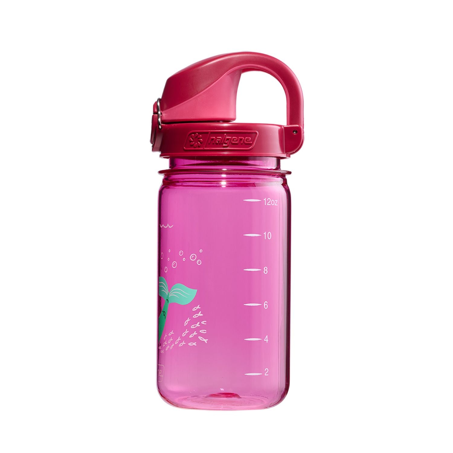 Nalgene 12oz On-The-Fly (OTF) Kids Sustain Water Bottle - Pink Mermaid