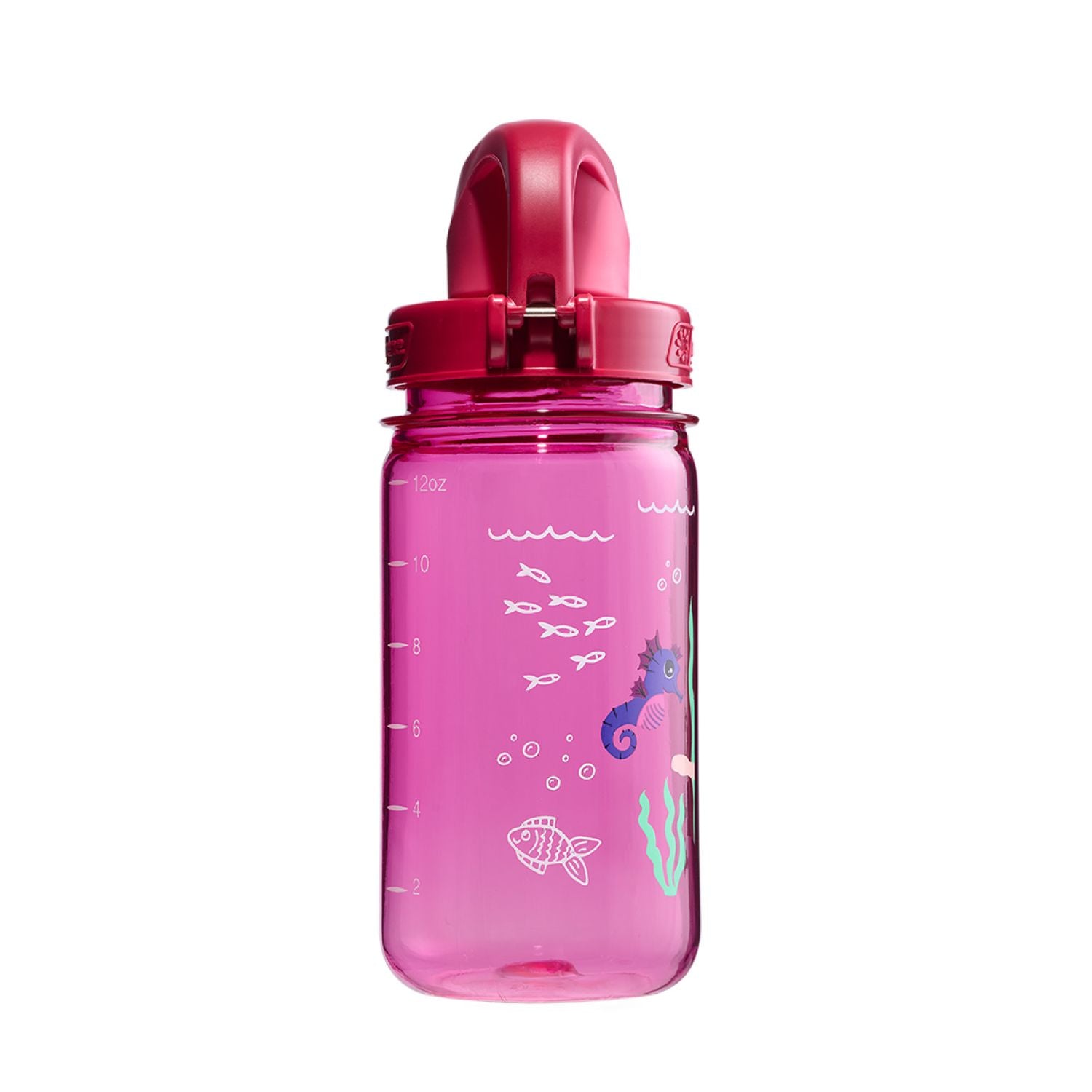 Nalgene 12oz On-The-Fly (OTF) Kids Sustain Water Bottle - Pink Mermaid