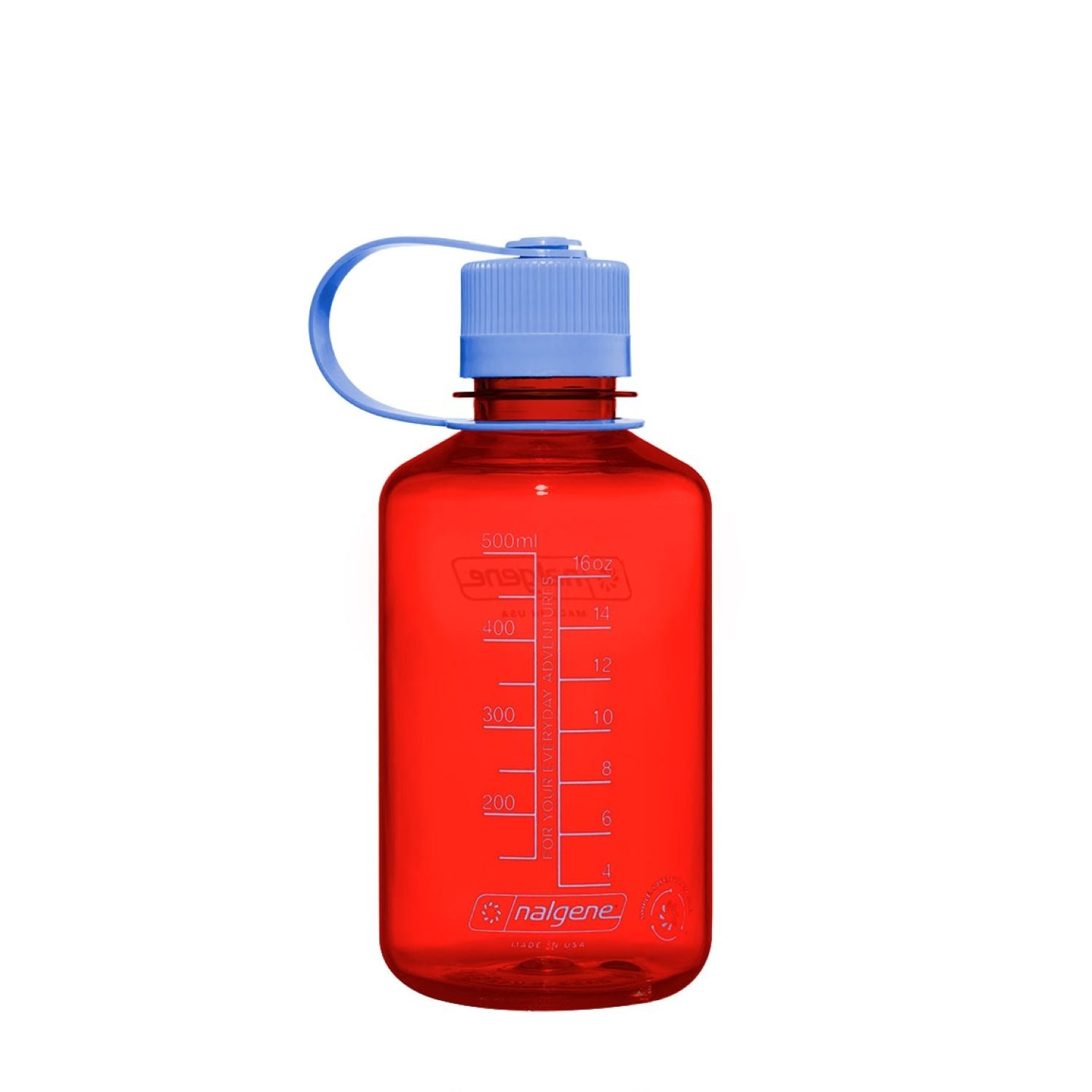 Nalgene 16oz Narrow Mouth Bottle Sustain - Marmalade Orange