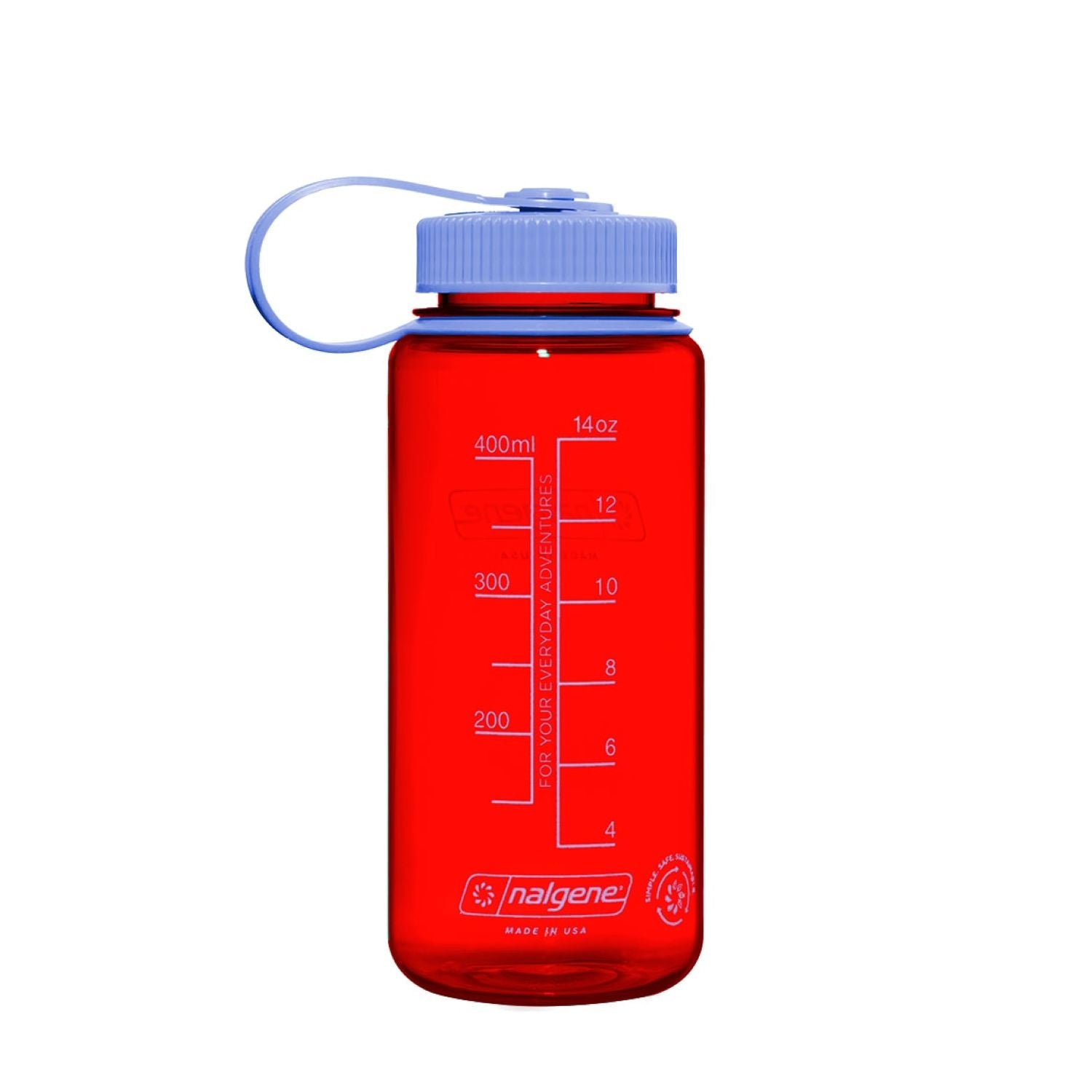 Nalgene 16oz Wide Mouth Sustain Water Bottle - Marmalade Orange