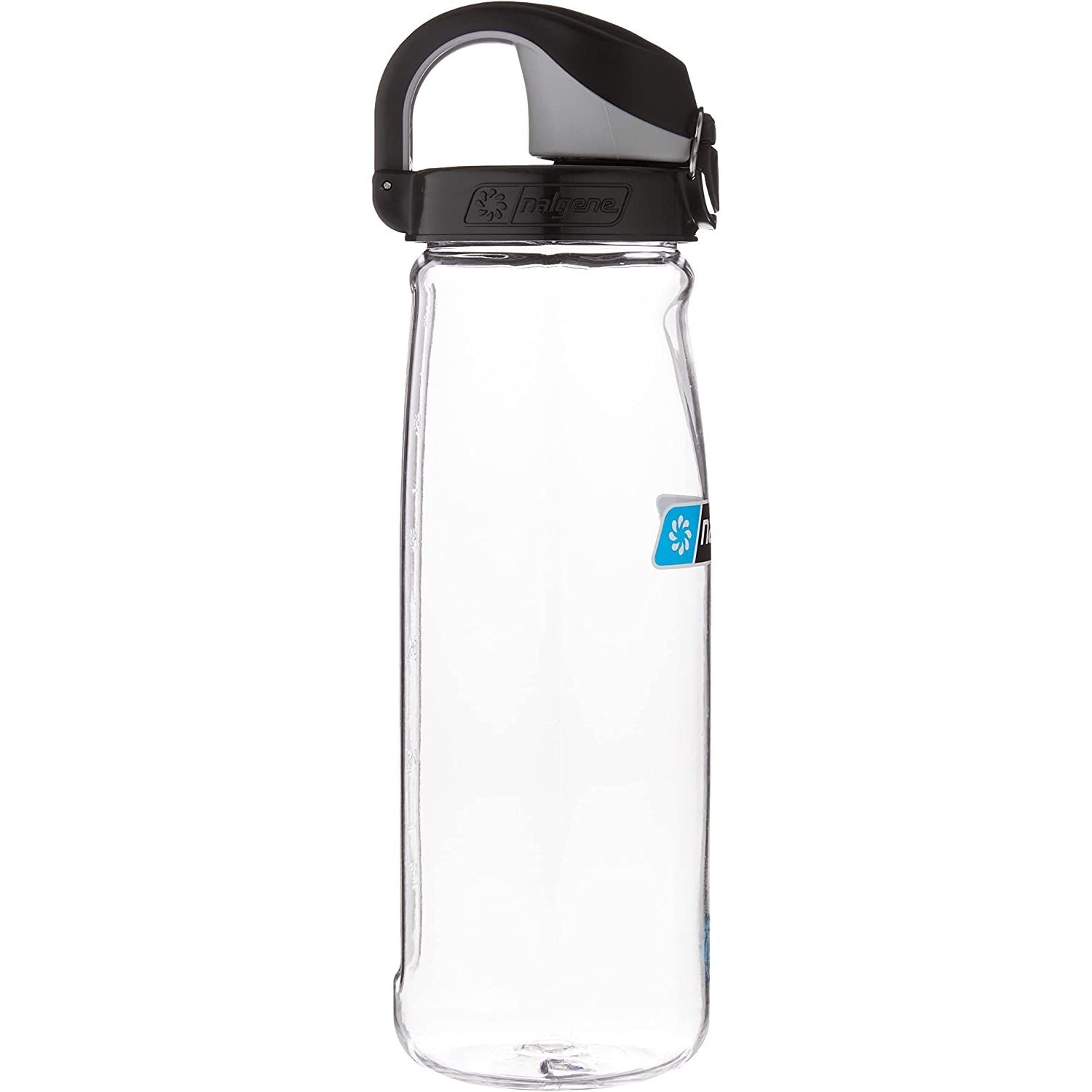 Nalgene 24oz On-The-Fly (OTF) Sustain Water Bottle - Clear with Black Cap