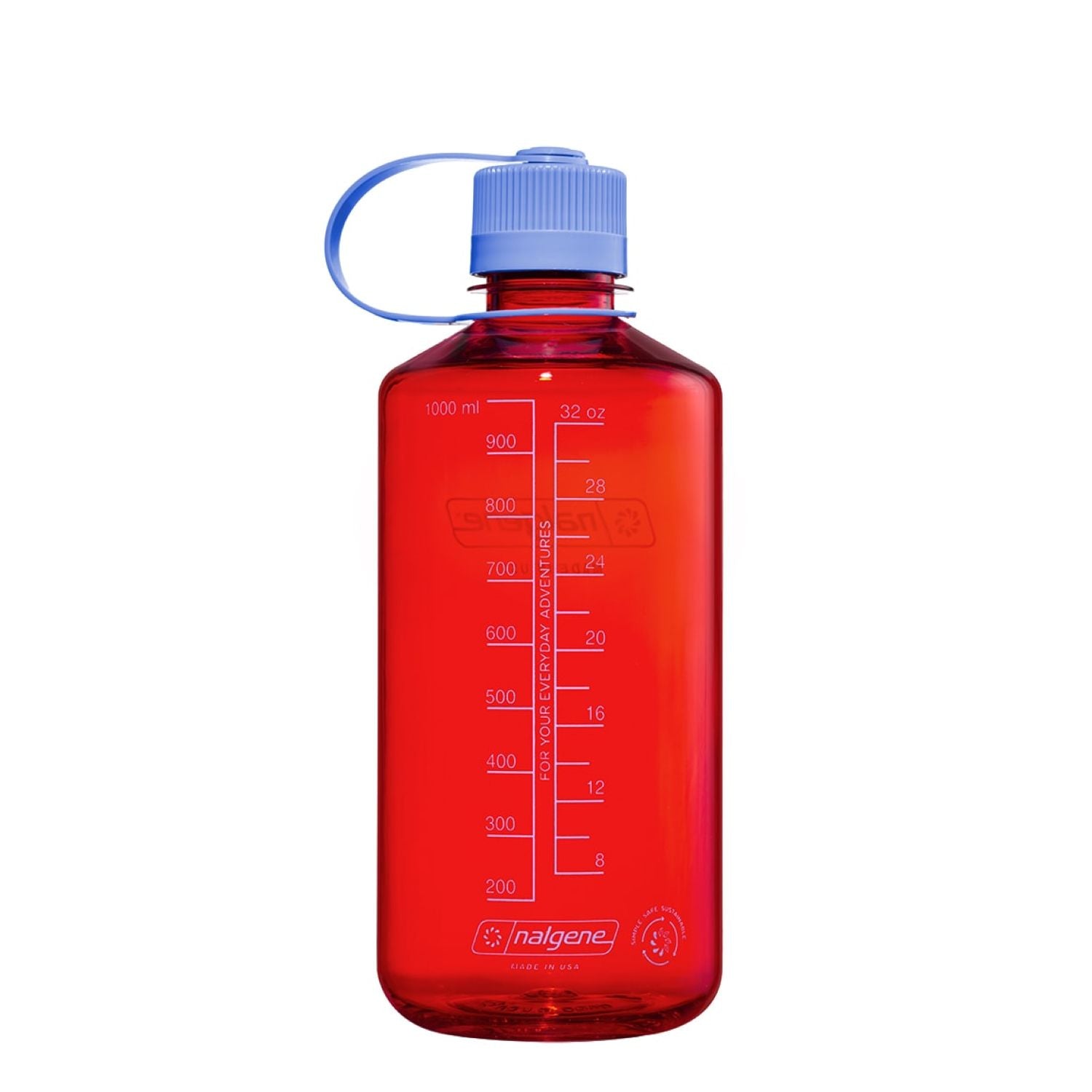 Nalgene 32oz Narrow Mouth Bottle Sustain - Marmalade Orange