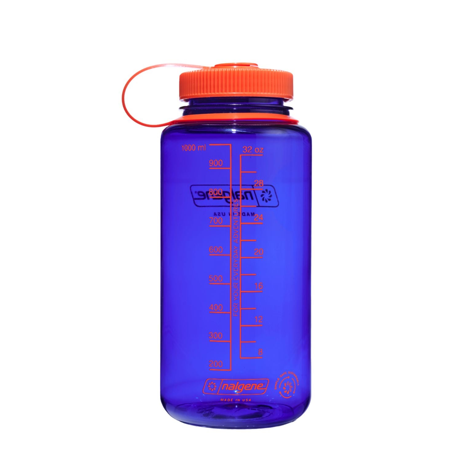 Nalgene 32oz Wide Mouth Bottle Sustain - Periwinkle