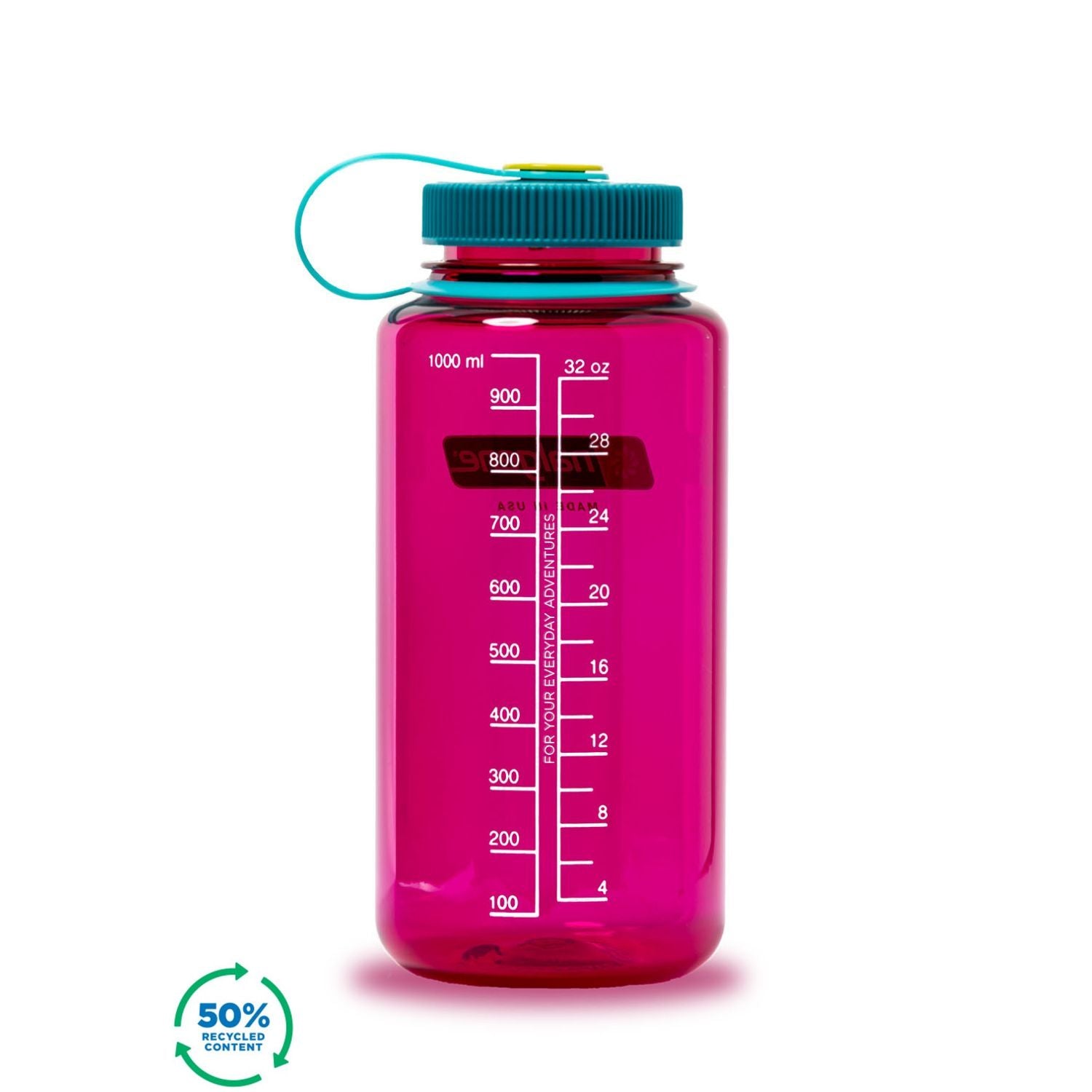 Nalgene 32oz Wide Mouth Sustain Water Bottle - Eggplant