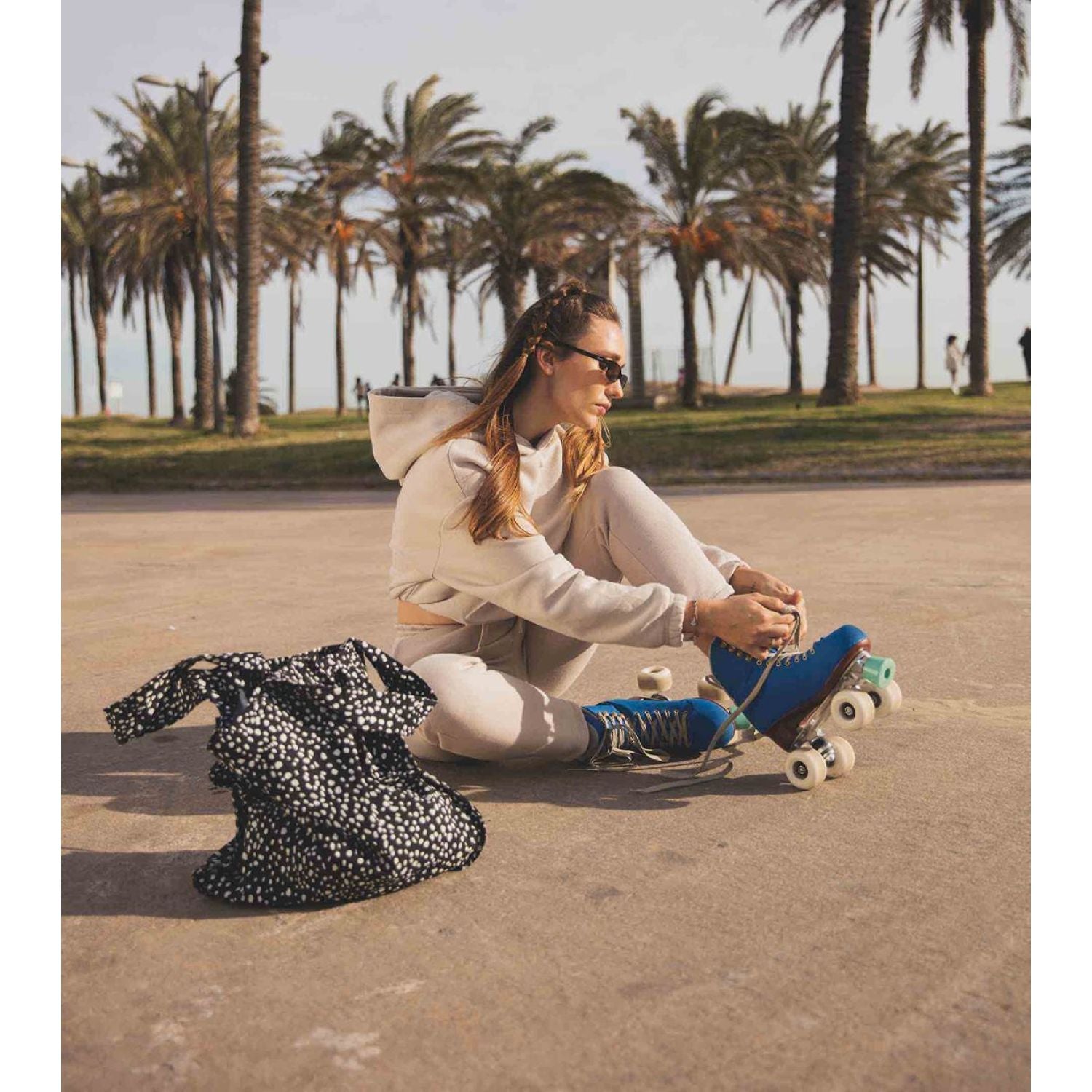 Notabag Original Convertible Tote Backpack - Black Sprinkle