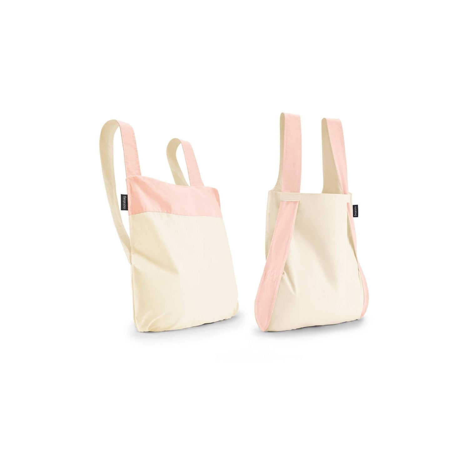 Notabag Original Convertible Tote Backpack- Rose/Raw