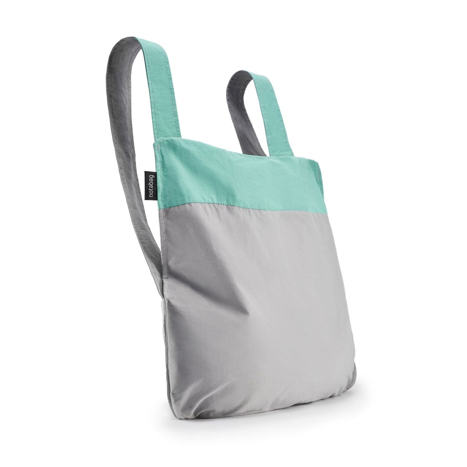 Notabag Original Convertible Tote Backpack - Mint/Grey – The Planet ...