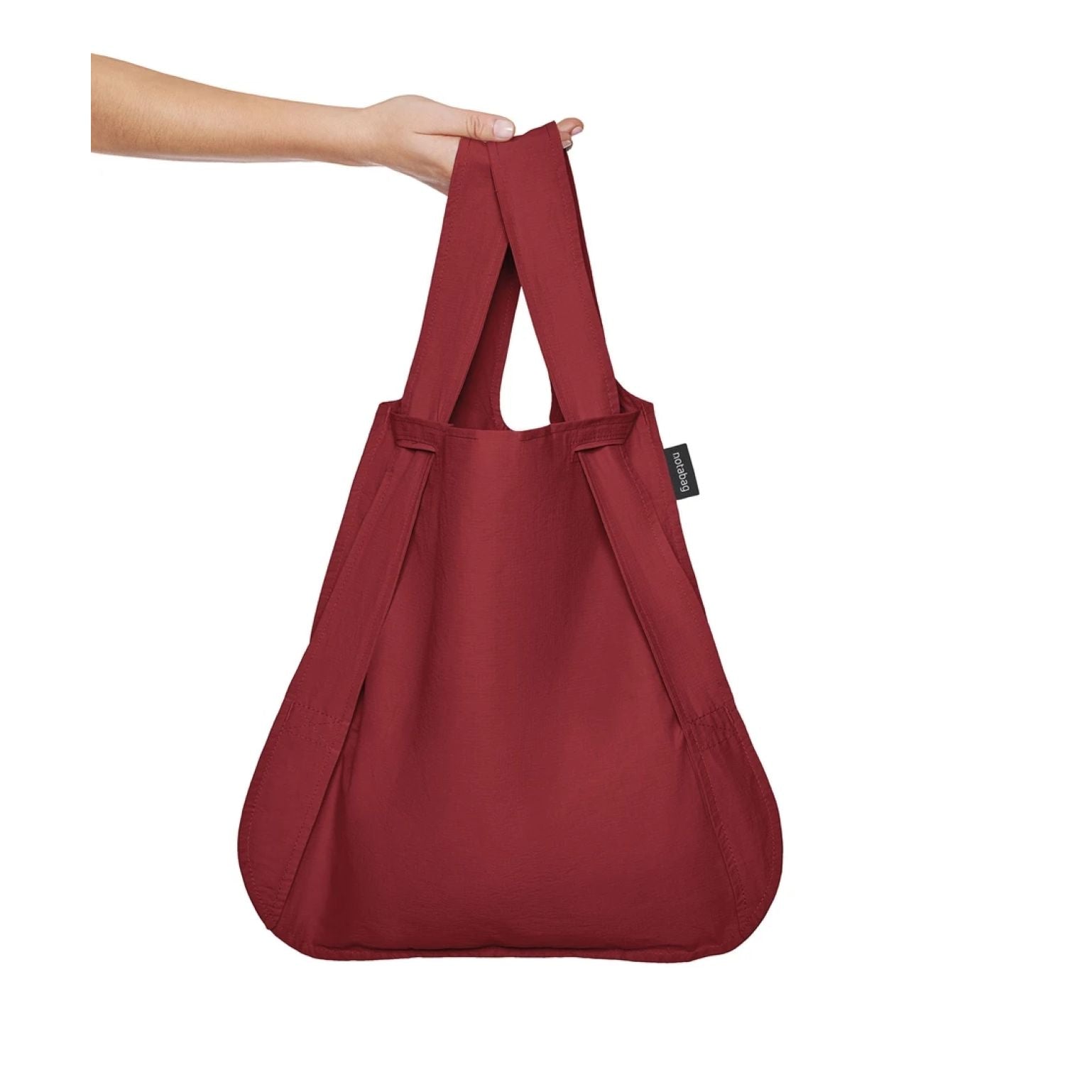 Notabag Original Convertible Tote Backpack - Wine Red