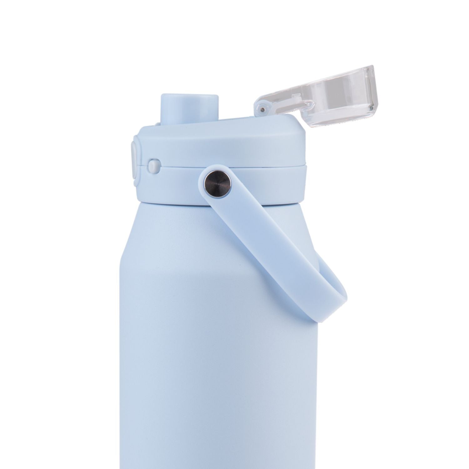 Oasis Ceramic Stainless Steel Triple Wall Capri Quick Release Drink Bottle 1L - Periwinkle