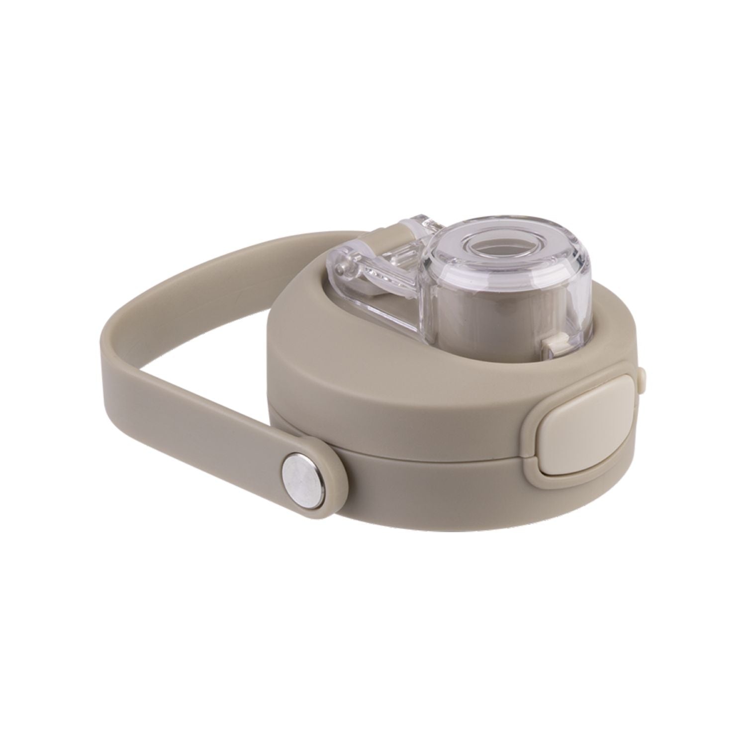 Oasis Ceramic Stainless Steel Triple Wall Capri Quick Release Drink Bottle 750ML - Latte