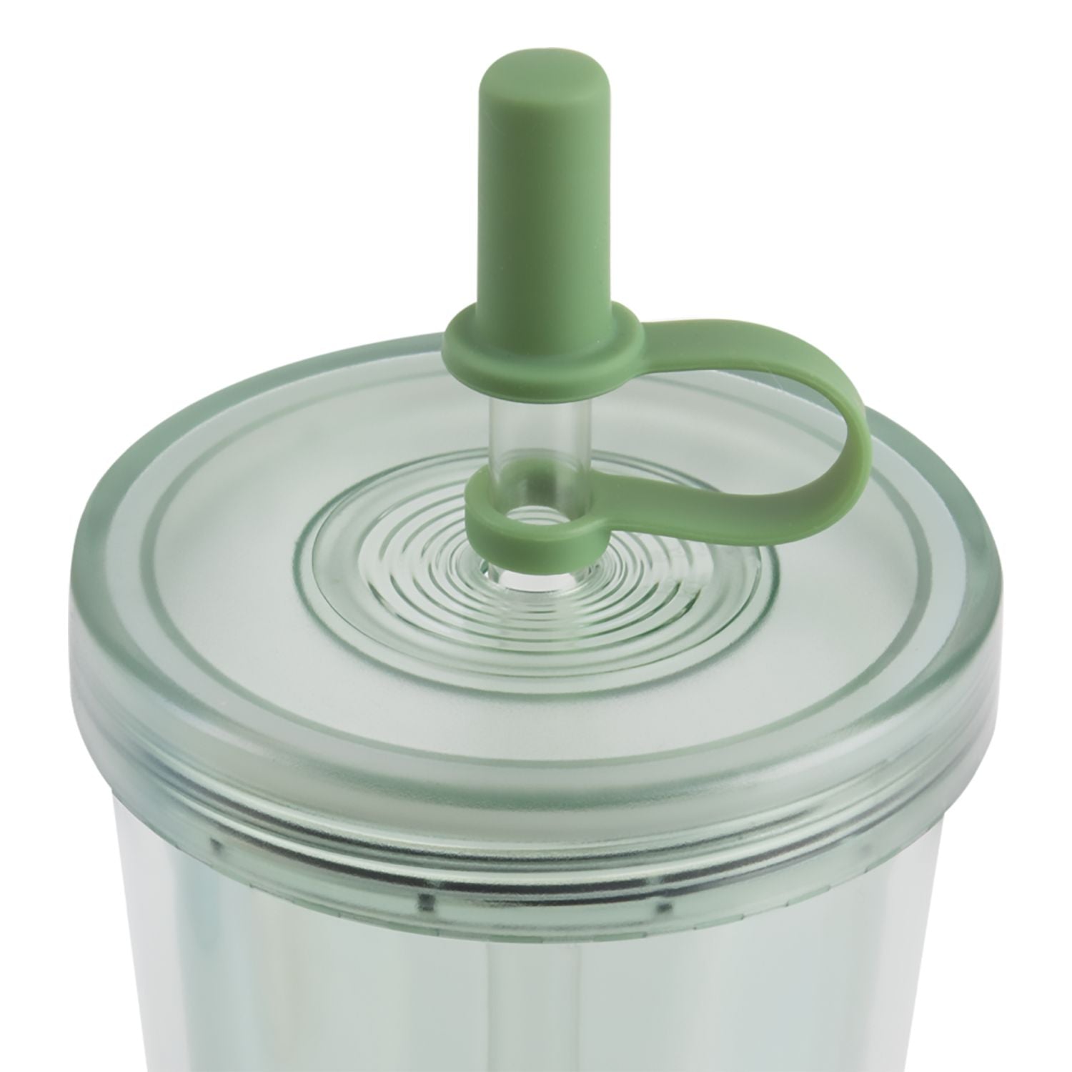Oasis Insulated Smoothie Tumbler with Straw 520ML - Green Apple
