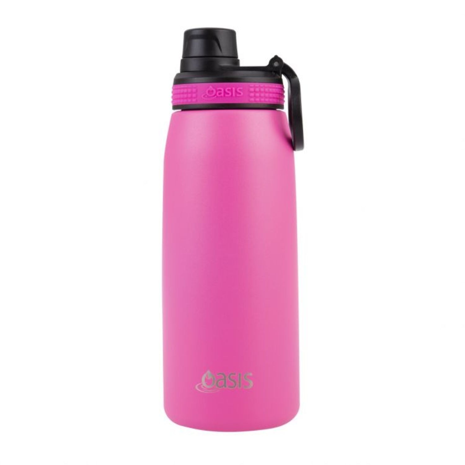 Oasis Stainless Steel Insulated Sports Water Bottle with Screw Cap 780ML - Neon Pink