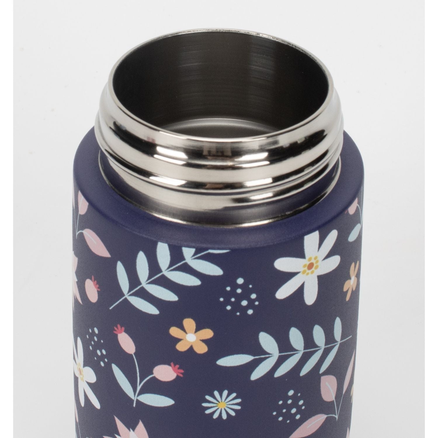 Oasis Kids Water Bottle with Sipper Silicone Straw 400ML - Floral Blossom