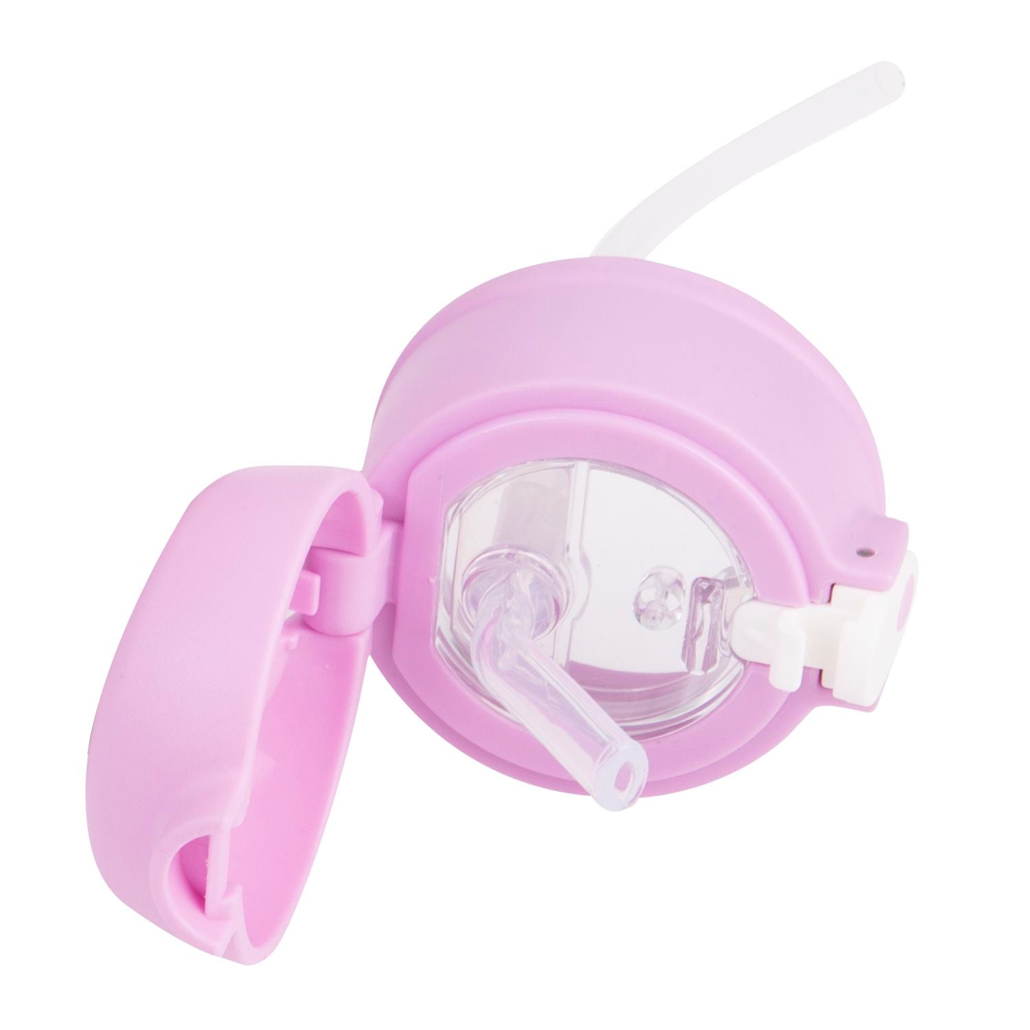 Oasis Kids' Drink Bottle with Sipper Silicone Straw 400ML - Lovely Ladybugs