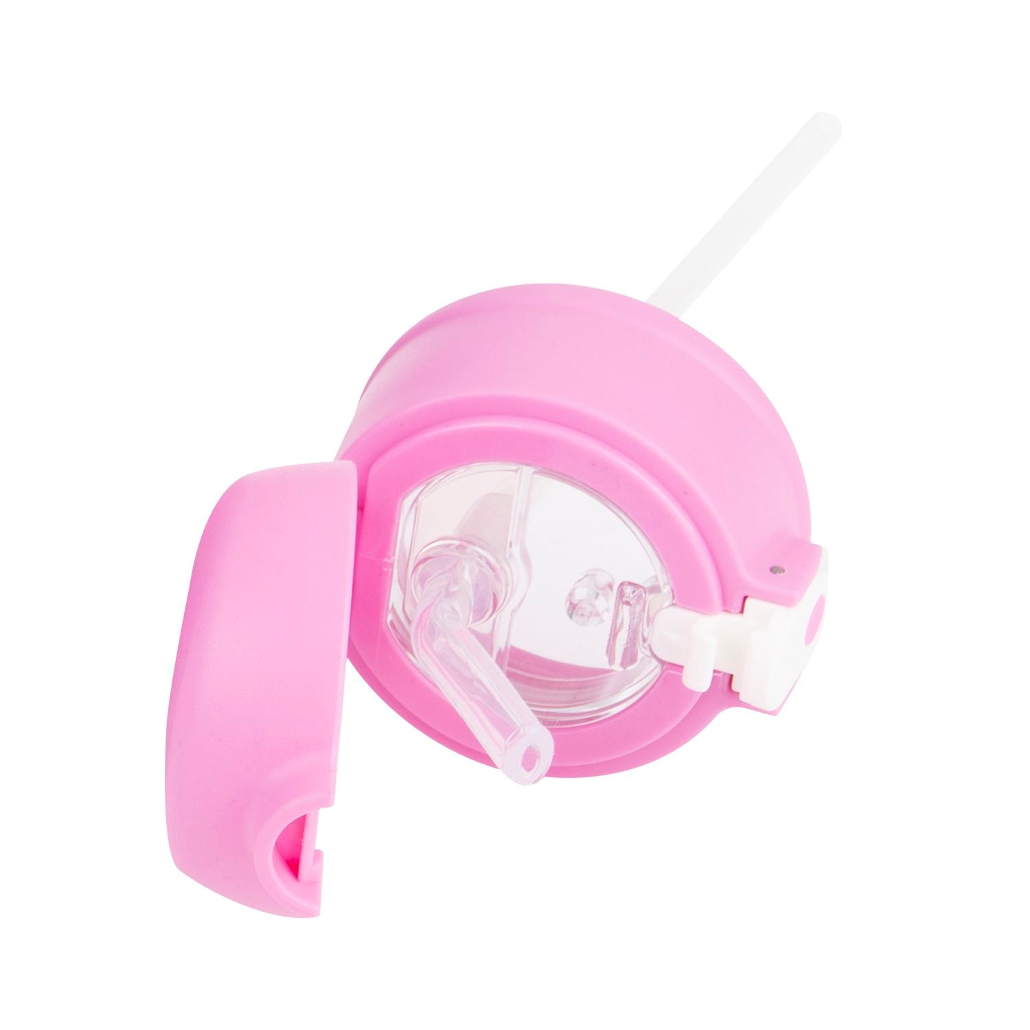 Oasis Kids' Drink Bottle with Sipper Silicone Straw 400ML - Unicorns