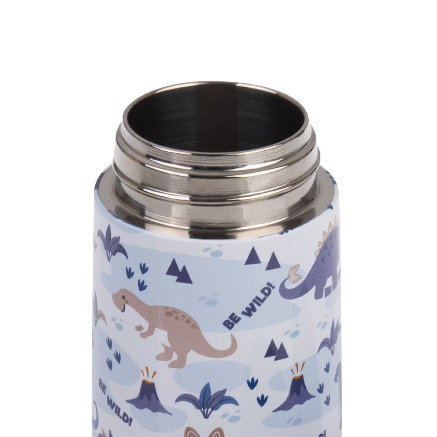 Oasis Kids' Drink Bottle with Sipper Silicone Straw 400ML - Dinosaur Land