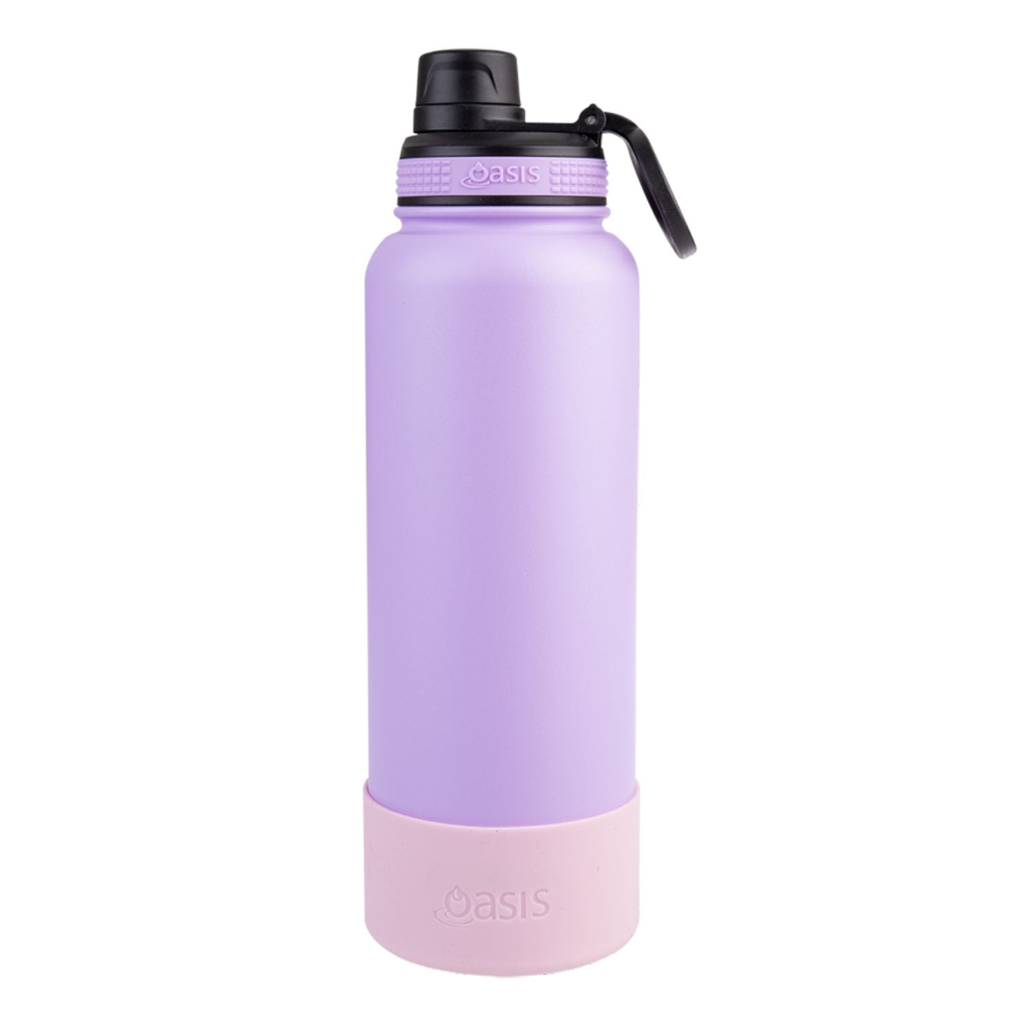 Oasis Silicone Bumper For Sports Bottle 1.1L - Carnation