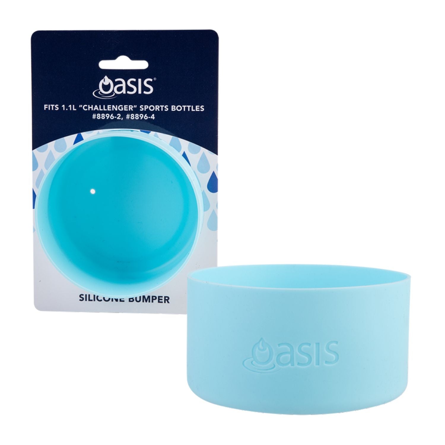 Oasis Silicone Bumper For Sports Bottle 1.1L - Island Blue – The Planet ...