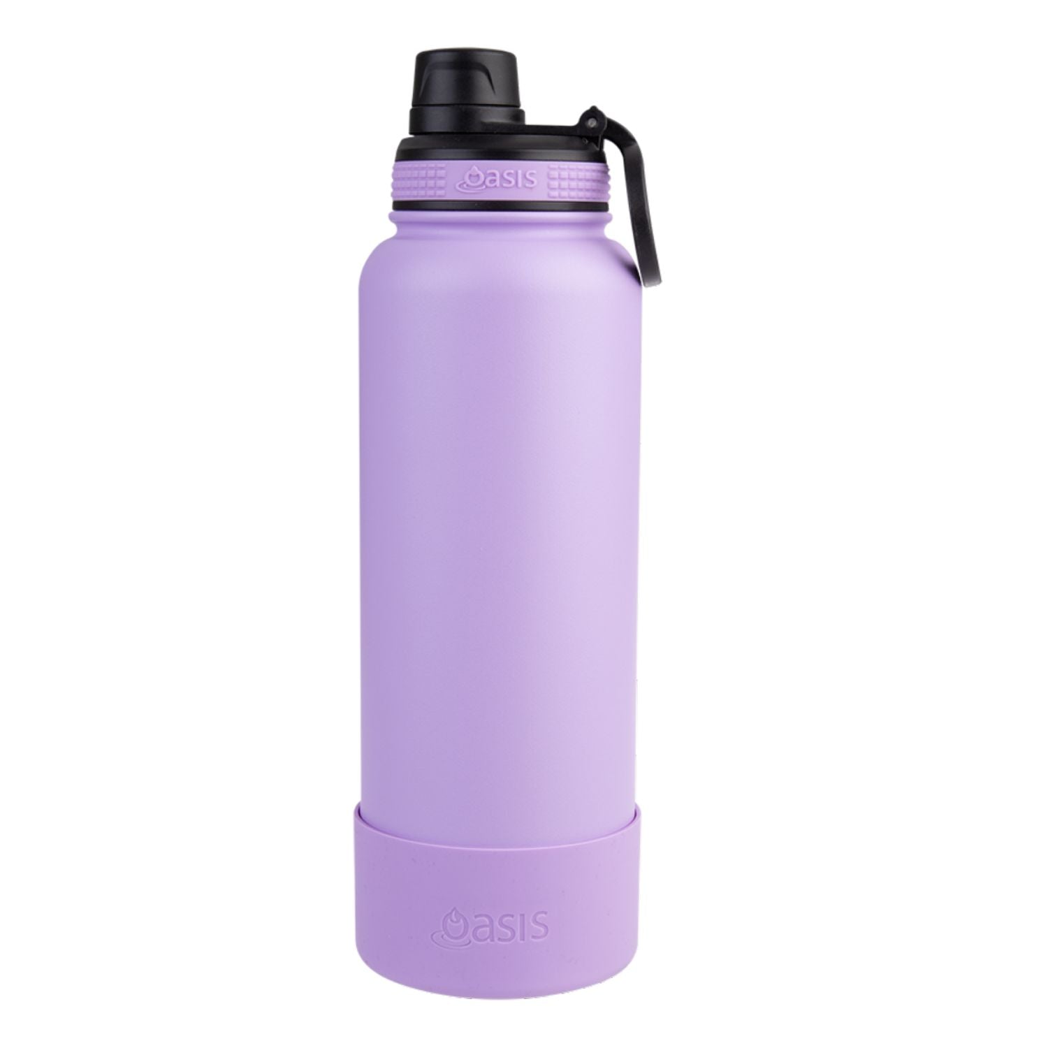 Oasis Silicone Bumper For Sports Bottle 1.1L - Lavender