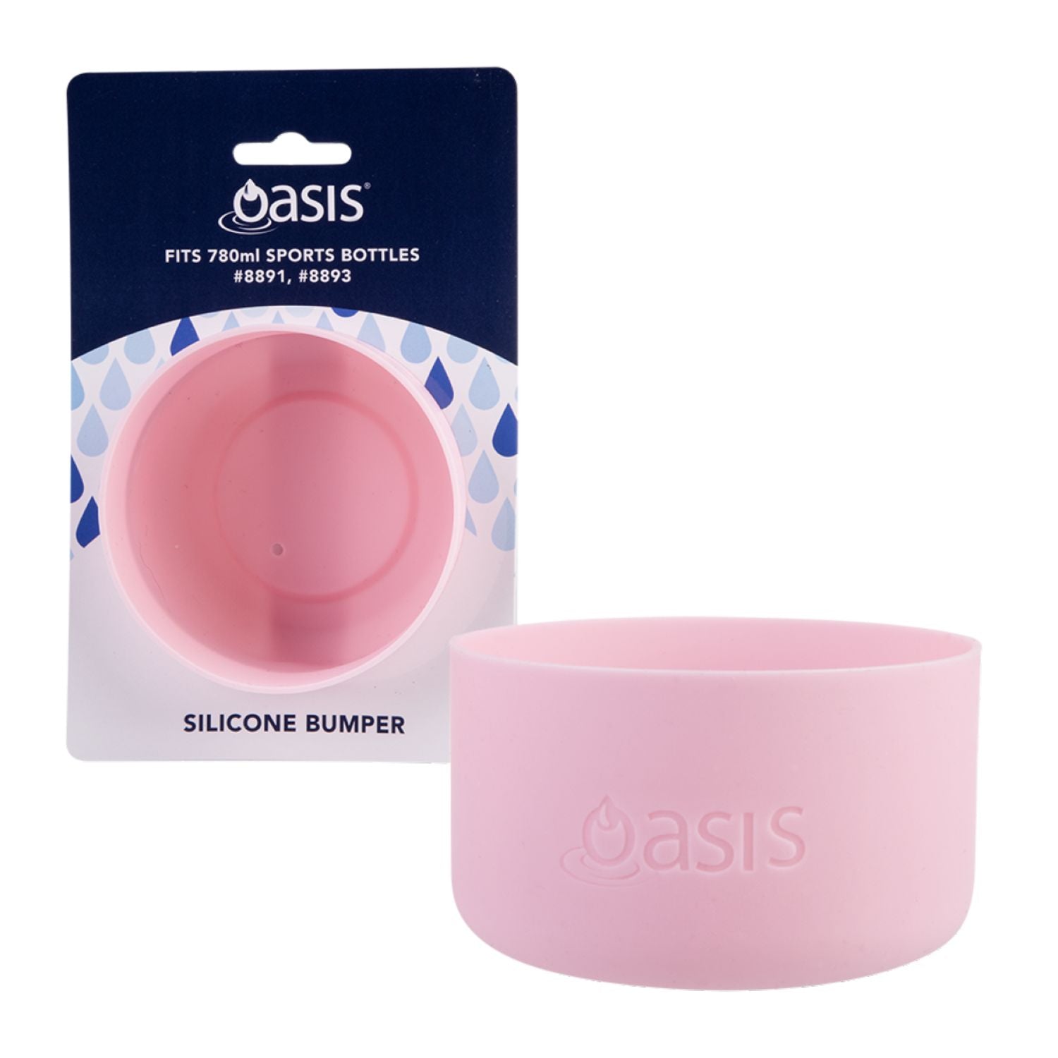 Oasis Silicone Bumper For Sports Bottle 780ML - Carnation