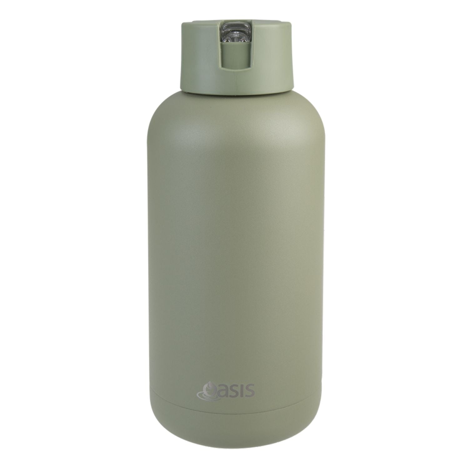 Oasis Stainless Steel Insulated Ceramic Moda Bottle Olive