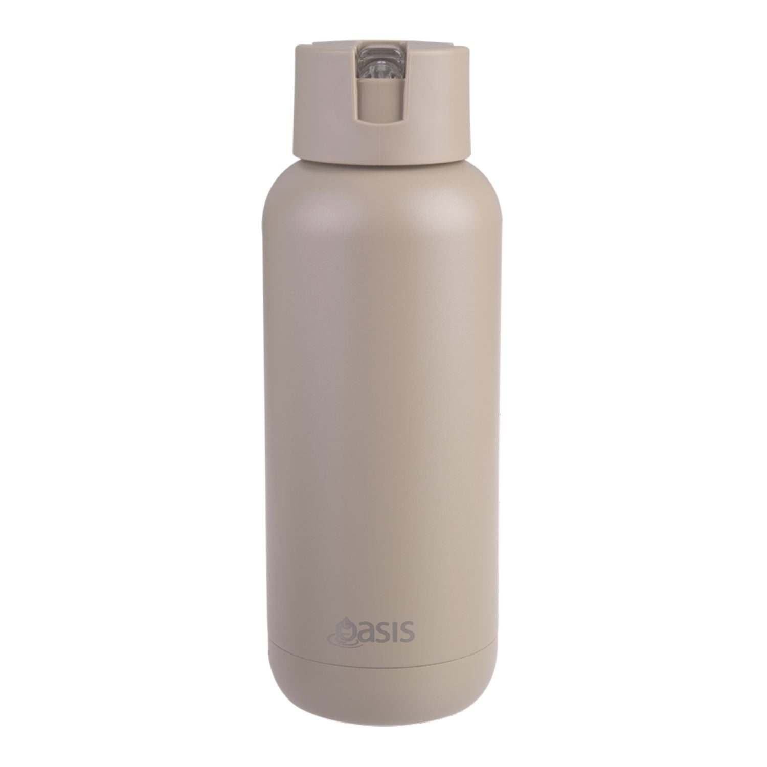 Oasis Stainless Steel Insulated Ceramic Moda Bottle 1L - Latte
