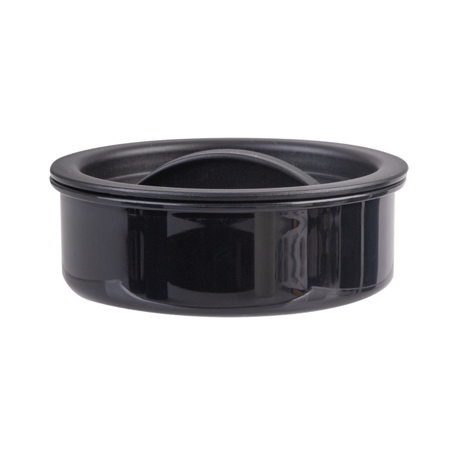 Oasis Stainless Steel Insulated Dual Compartment Food Flask with Handle 700ML - Black