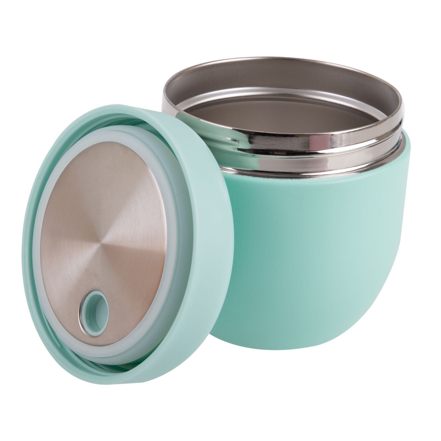 Oasis Stainless Steel Insulated Food Container with Handle 470ML - Mint