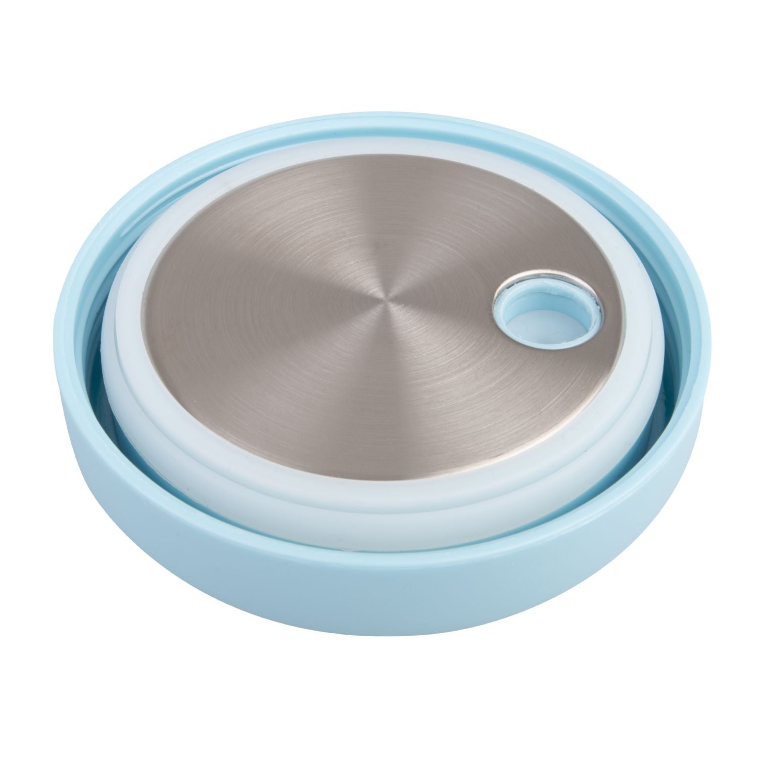 Oasis Stainless Steel Insulated Food Container with Handle 470ML - Island Blue