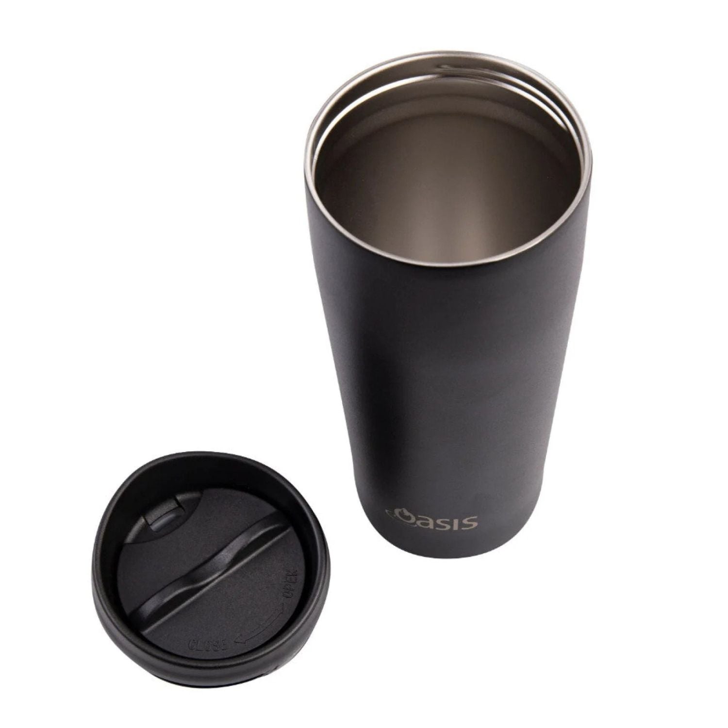 Oasis Stainless Steel Insulated Leakproof Travel Mug 600ml - Navy