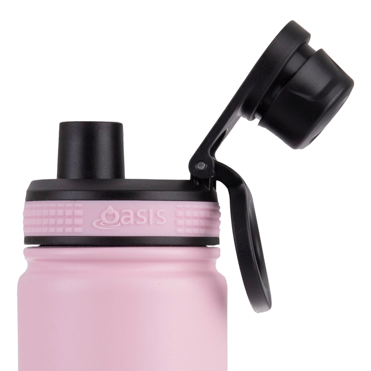 Oasis Stainless Steel Insulated Sports Water Bottle with Screw Cap 550ML - Carnation