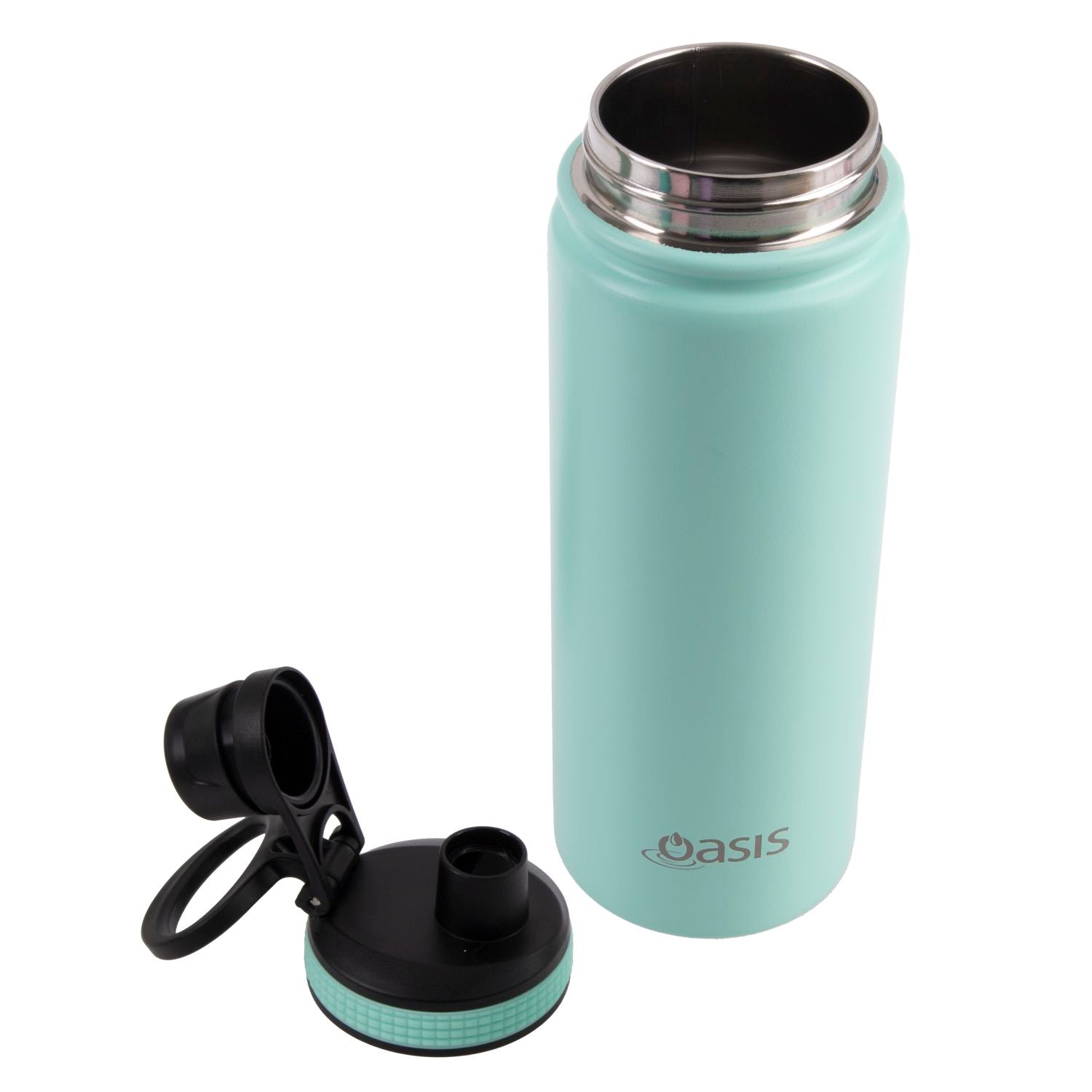 Oasis Stainless Steel Insulated Sports Water Bottle with Screw Cap 550ML - Mint
