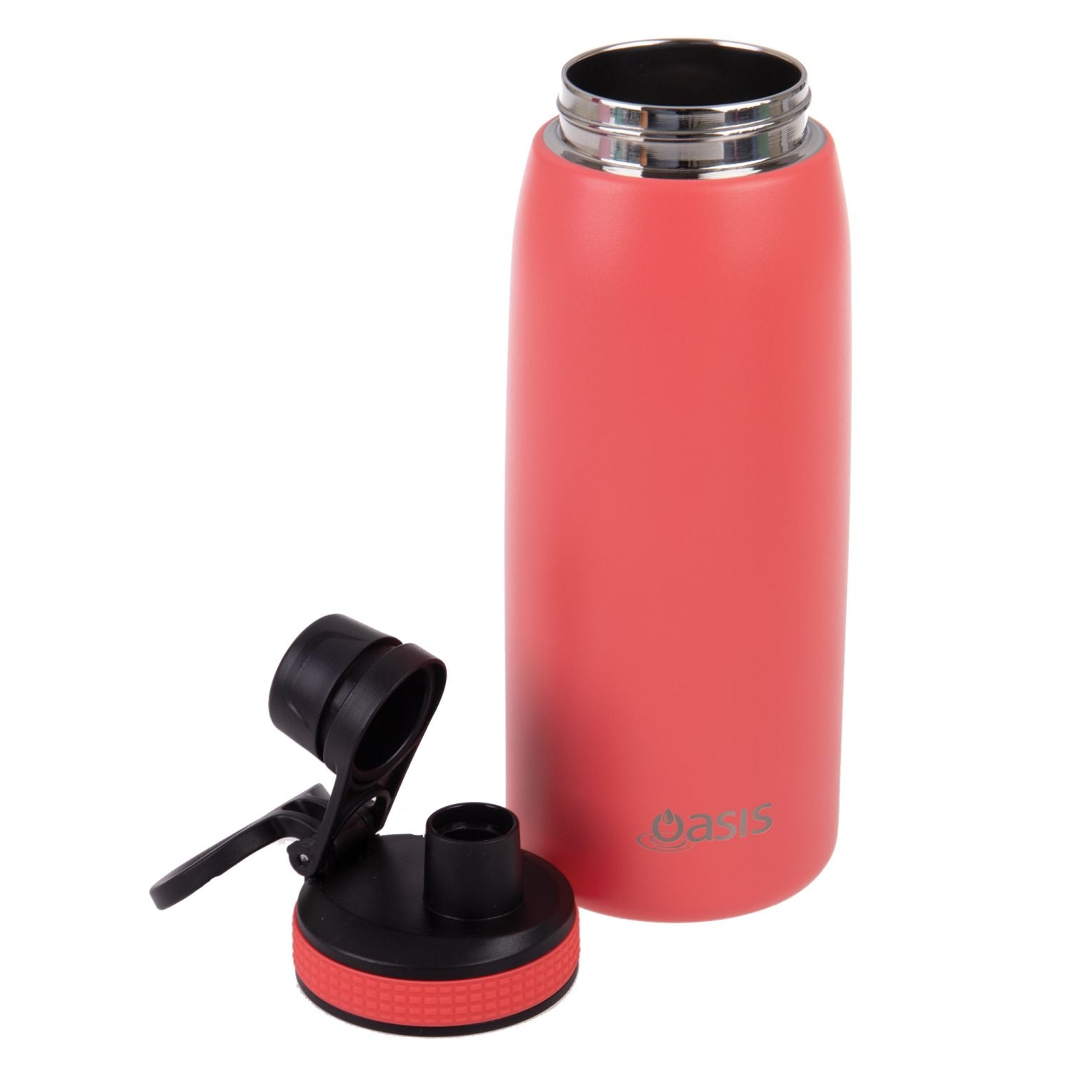 Oasis Stainless Steel Insulated Sports Water Bottle with Screw Cap 780ML - Coral