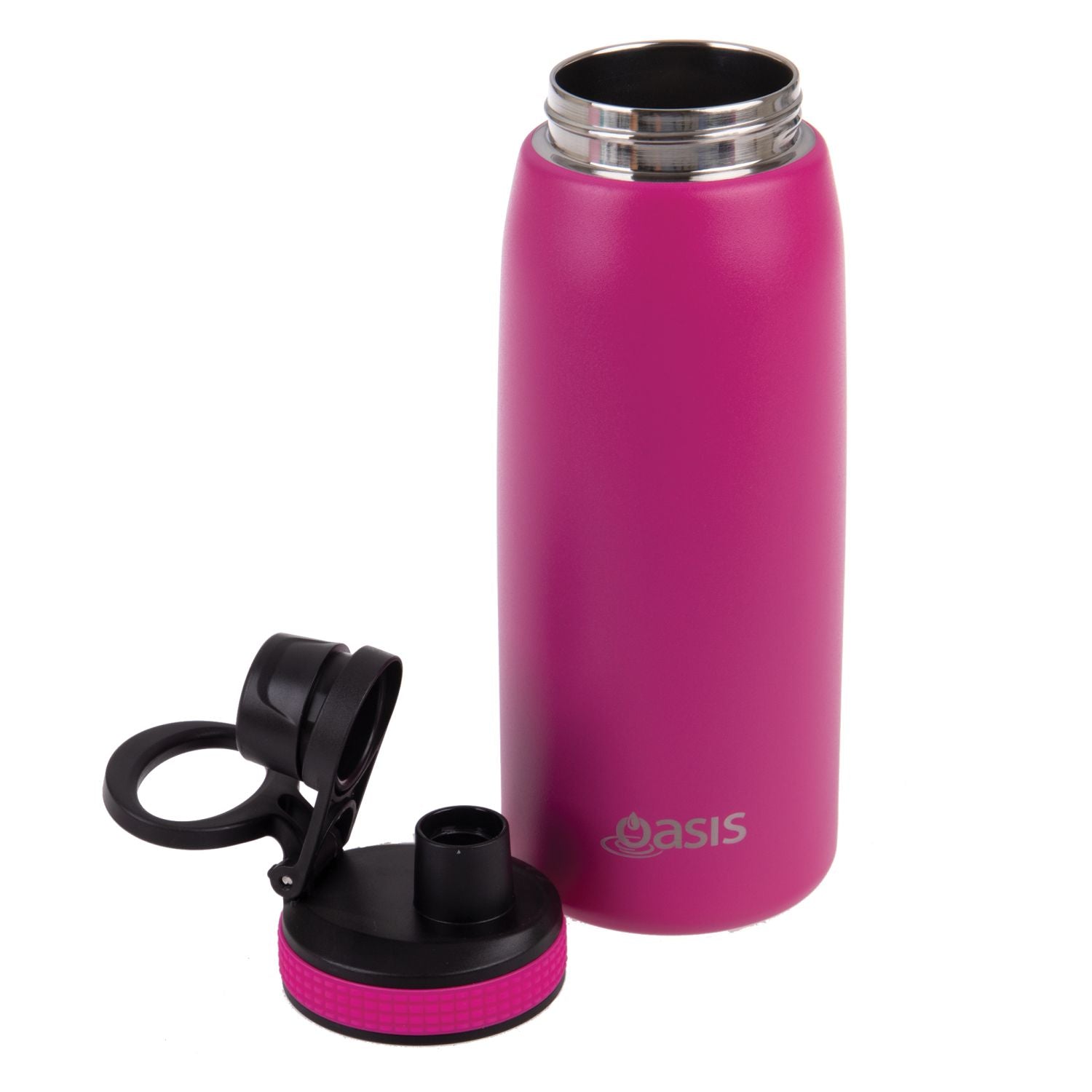 Oasis Stainless Steel Insulated Sports Water Bottle with Screw Cap 780ML - Fuchsia