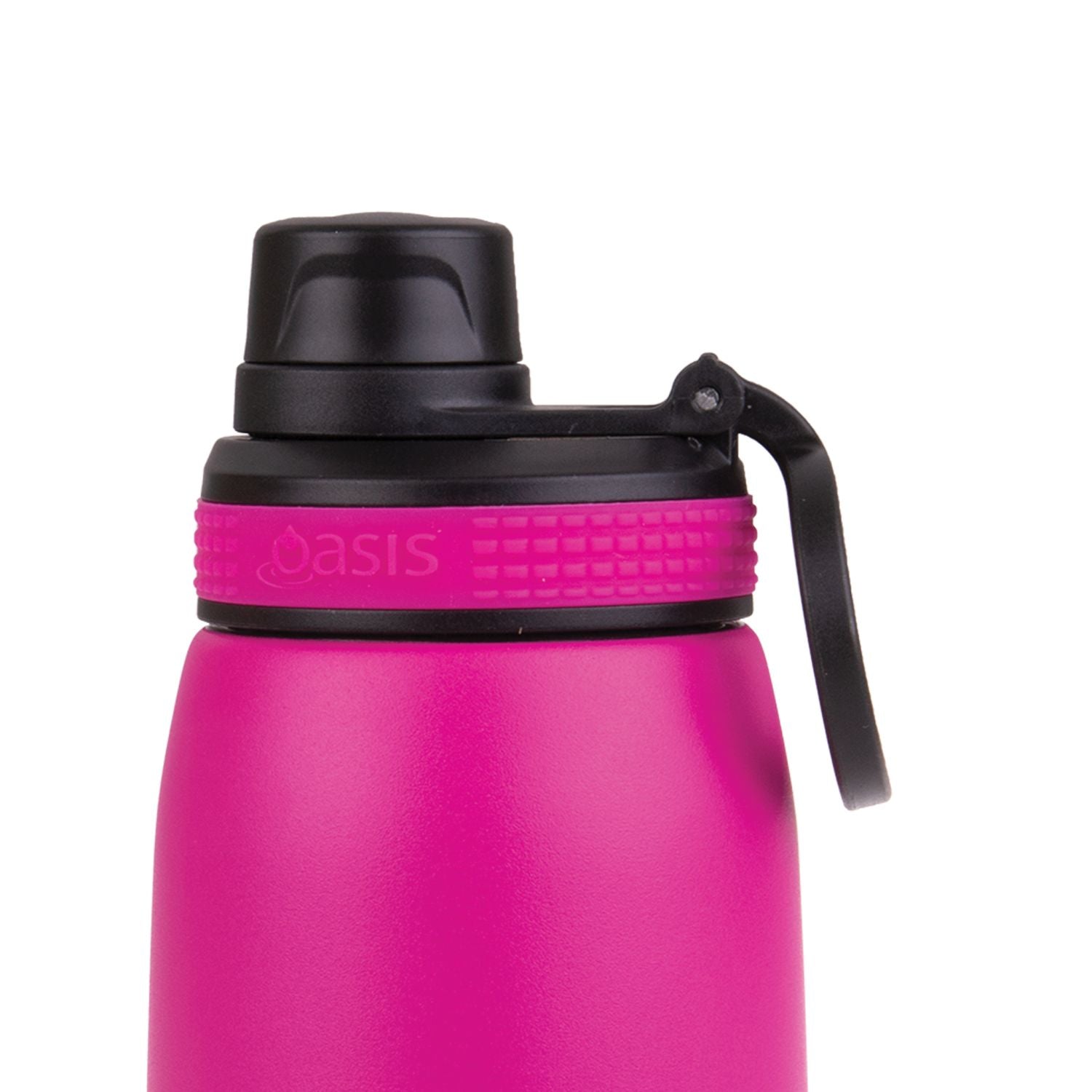 Oasis Stainless Steel Insulated Sports Water Bottle with Screw Cap 780ML - Fuchsia