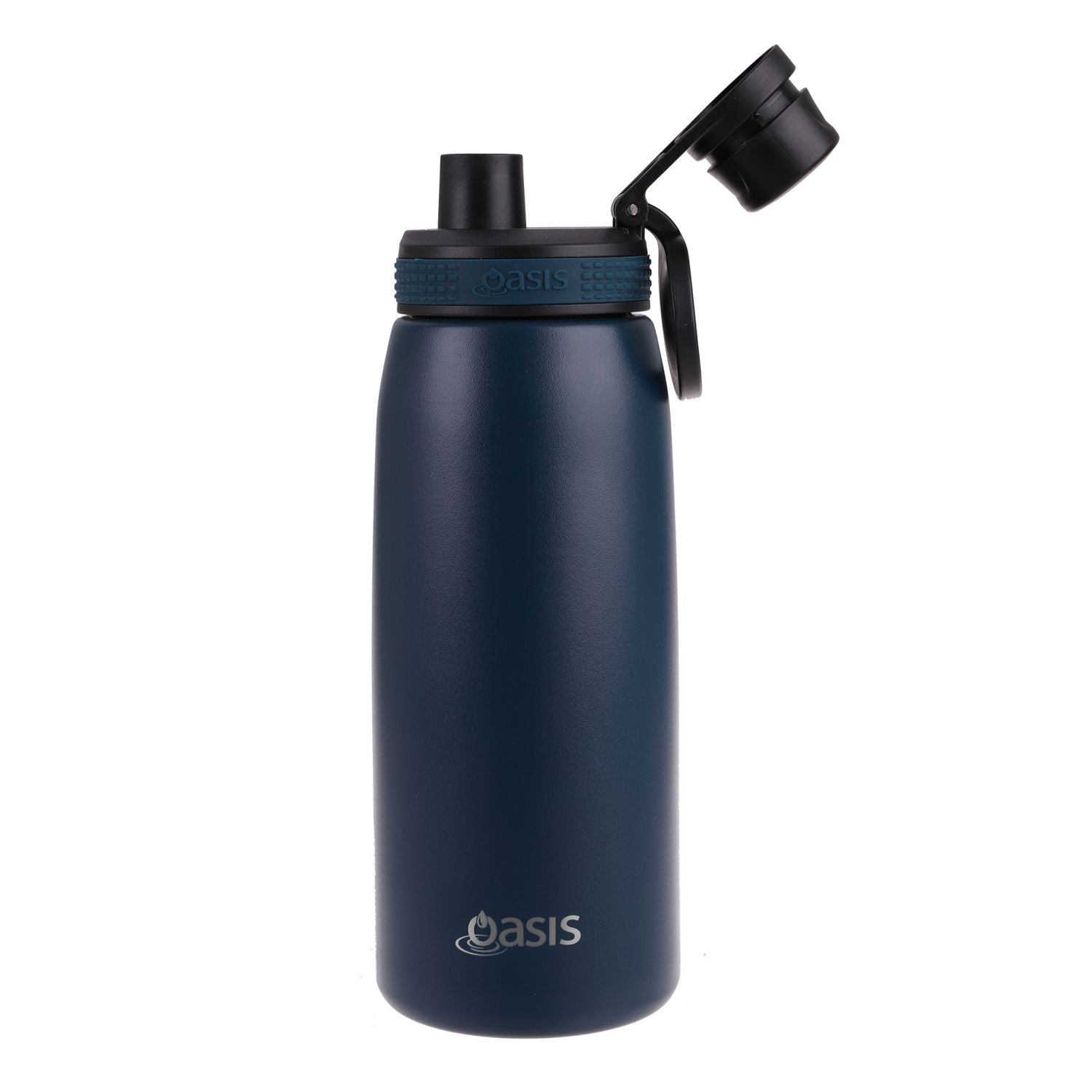 Oasis Stainless Steel Insulated Sports Water Bottle with Screw Cap 780ML - Navy