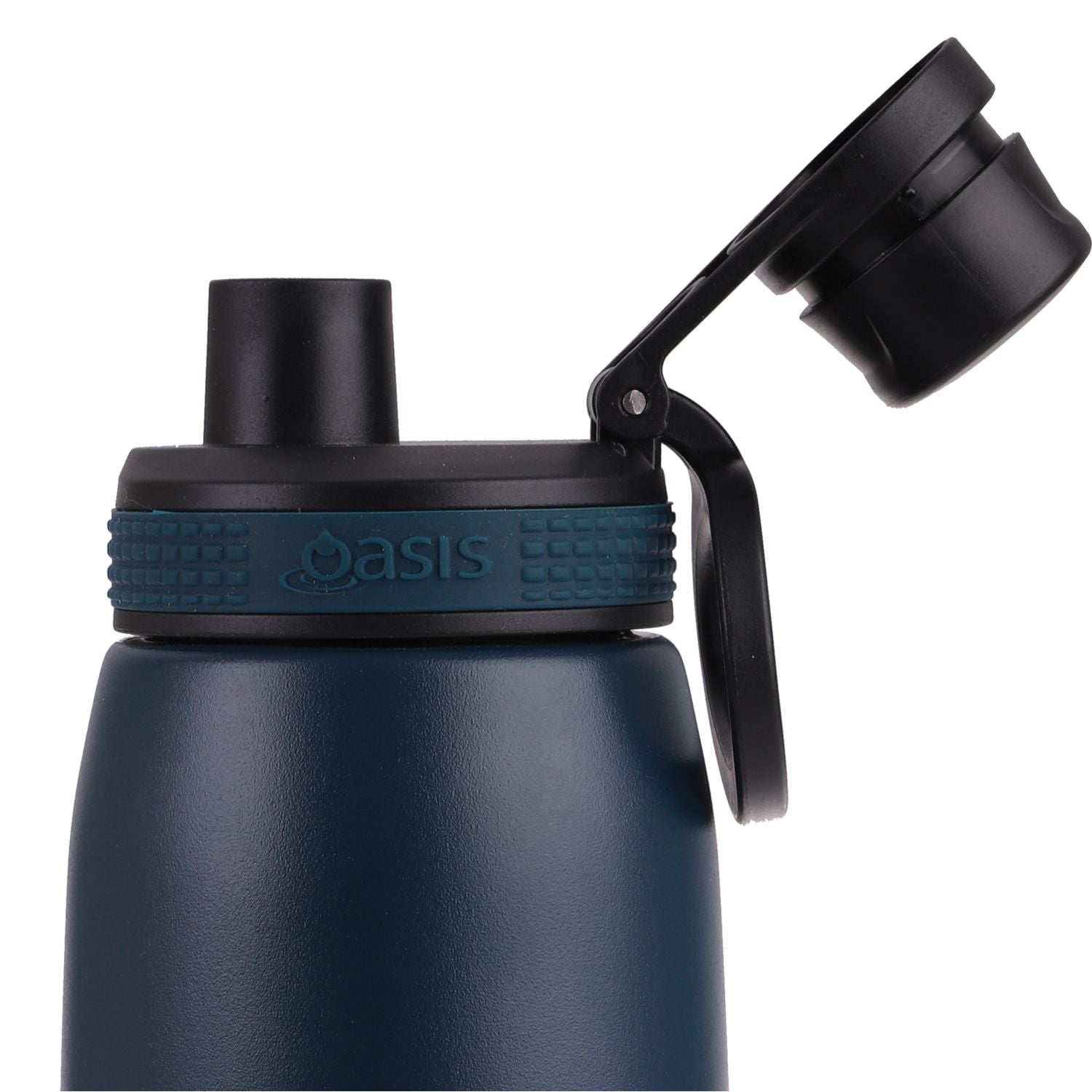 Oasis Stainless Steel Insulated Sports Water Bottle with Screw Cap 780ML - Navy