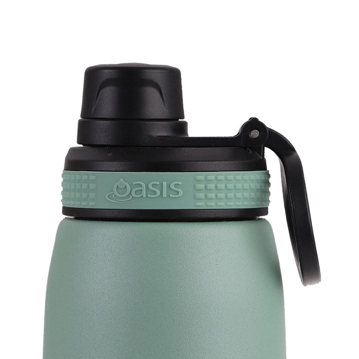 Oasis Stainless Steel Insulated Sports Water Bottle with Screw Cap 780ML - Sage Green