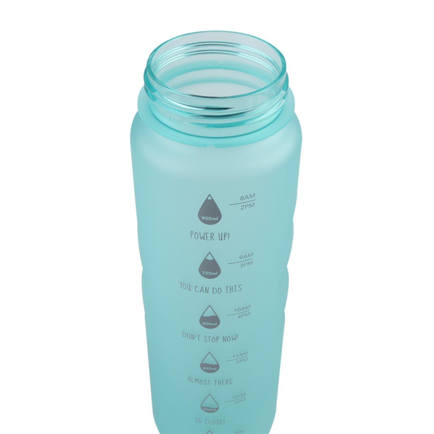 Oasis Tritan Motivation Bottle 1L - Aqua Marine